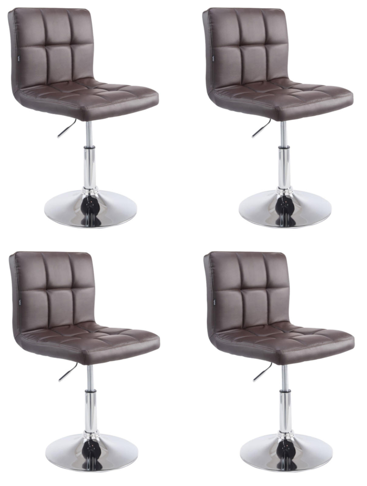 Set van 4 Lounger Palma - Kunstleer