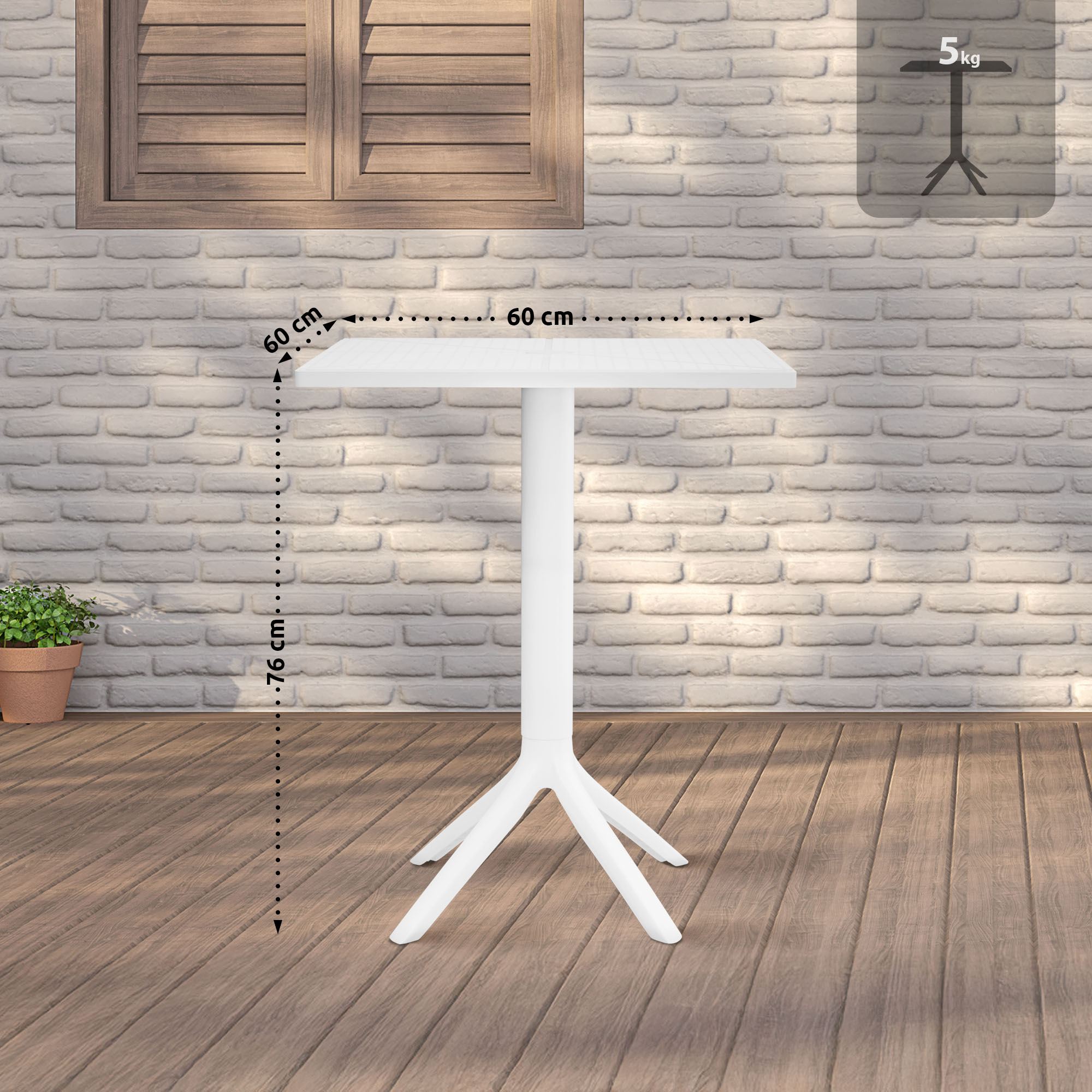 Tuintafel Nuvela