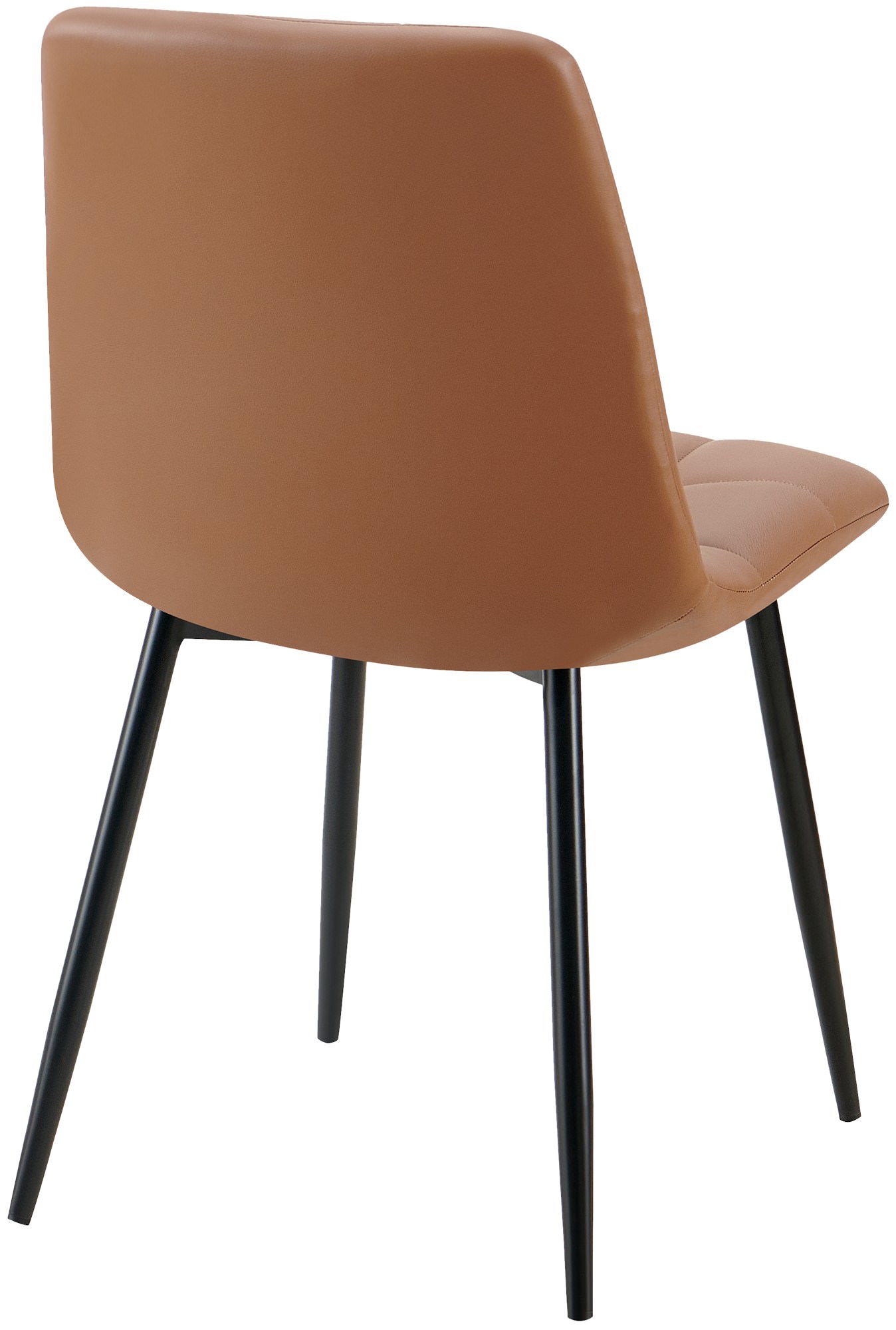 Set van 4 eetkamerstoelen Antibes kunstleer