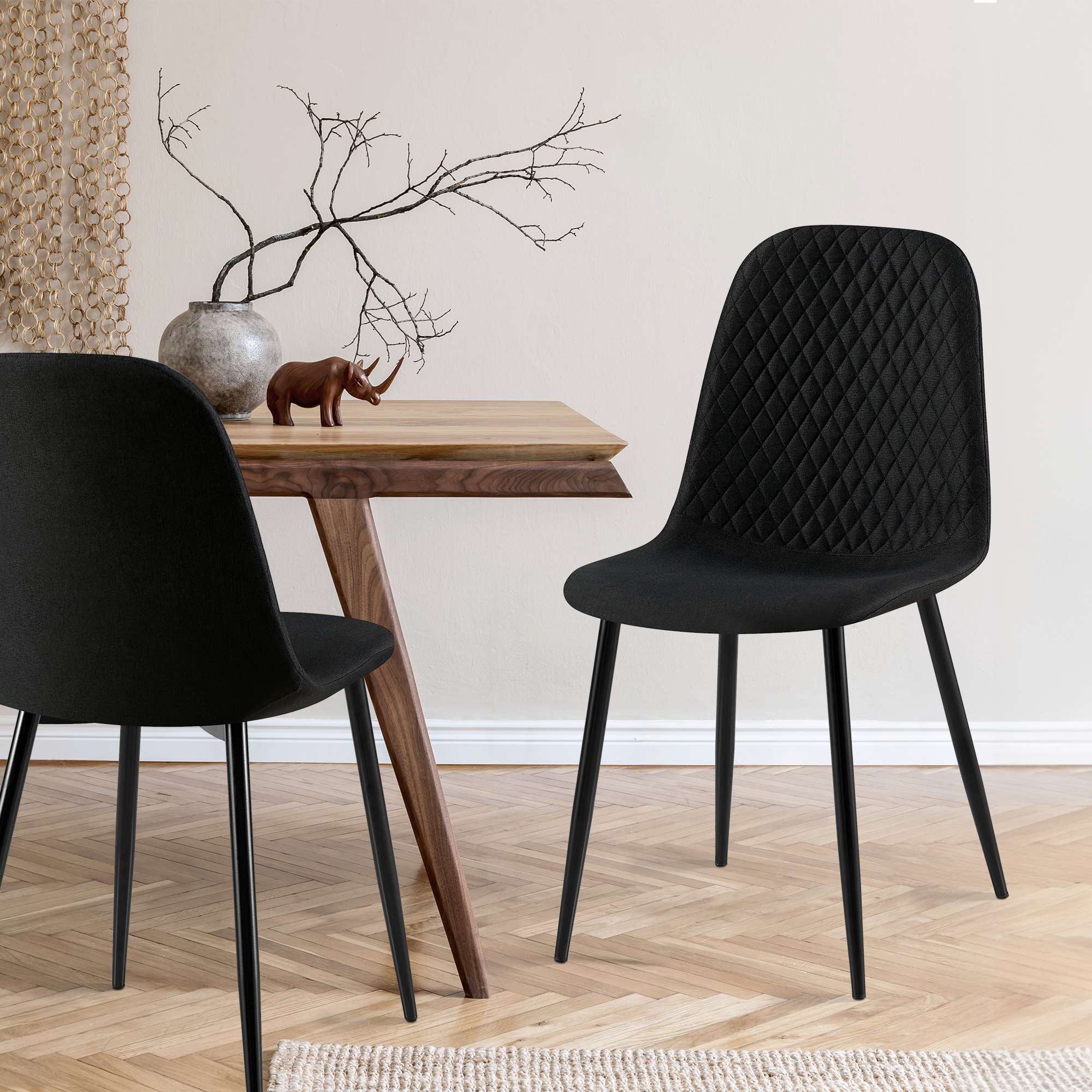 Set van 4 eetkamerstoelen Giverny