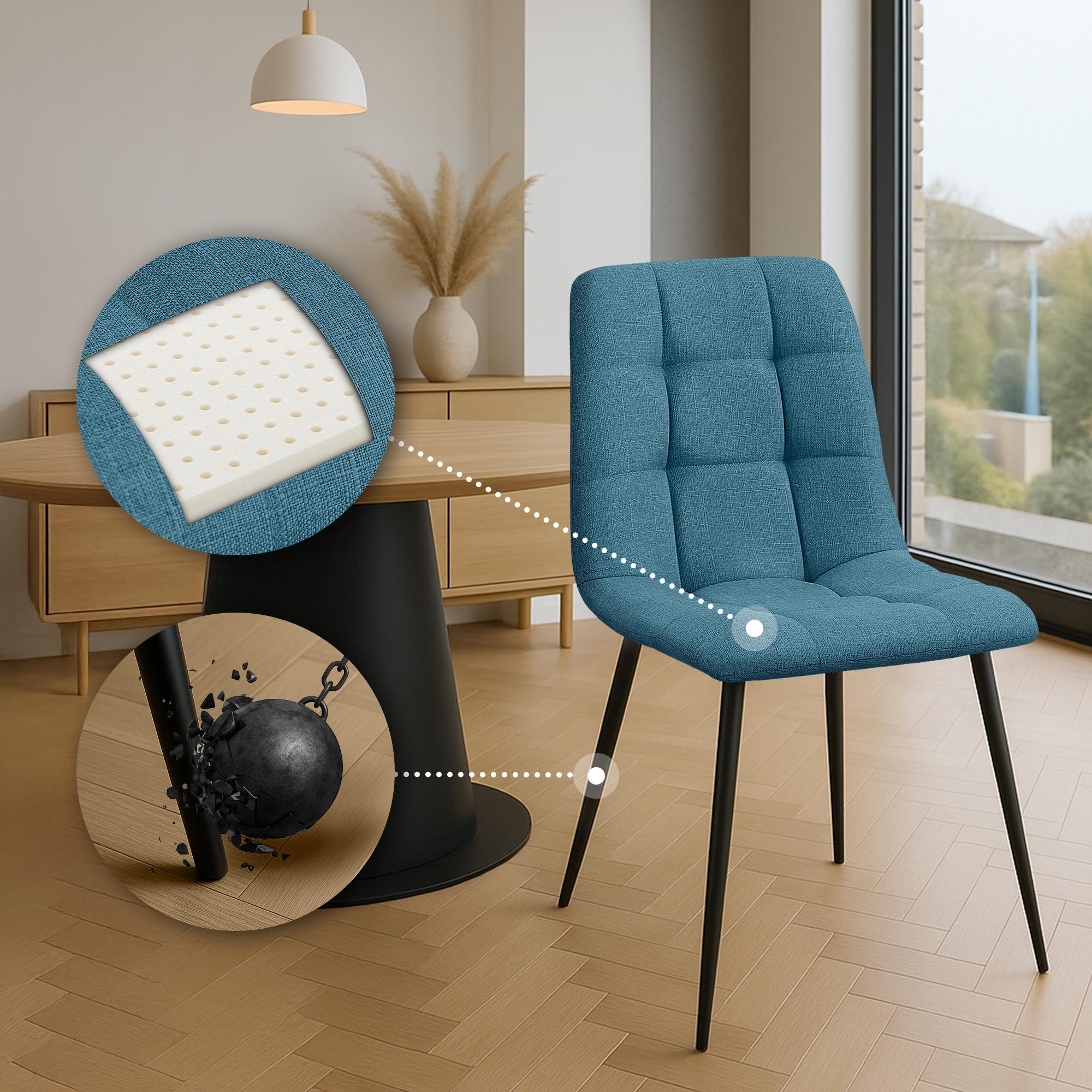Set van 2 eetkamerstoelen Tilde