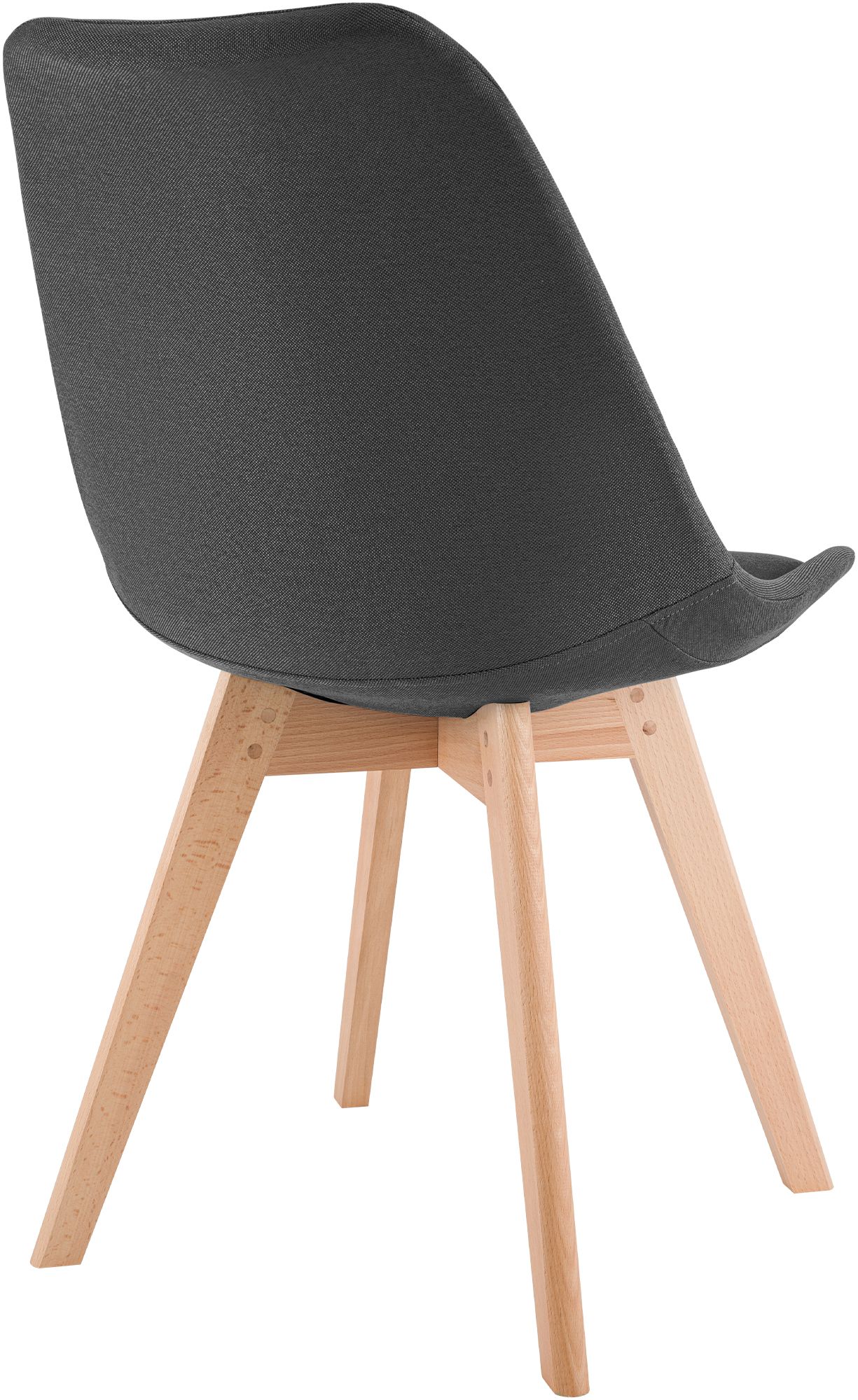 4-delige set Linares eetkamerstoelen