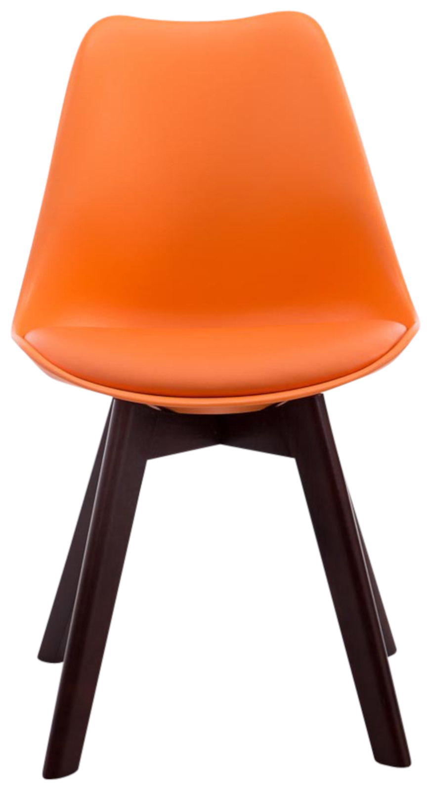 Set van 4 Eetkamerstoelen Borneo - Kunstleer