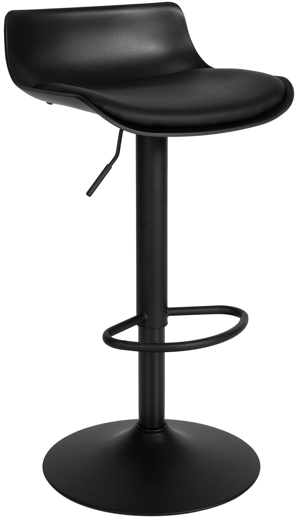 Barset Navo met 2 barkrukken in lederlook