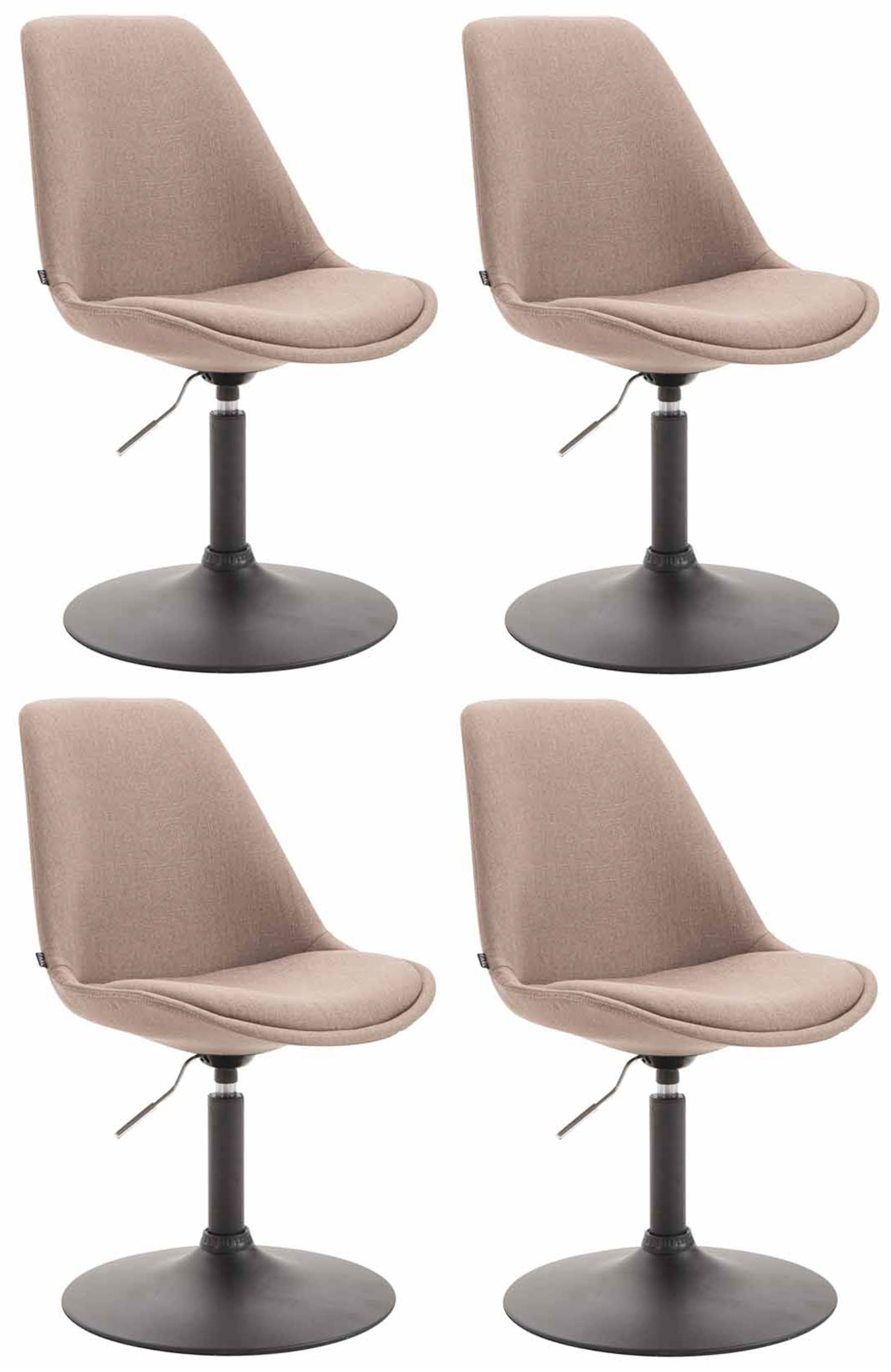 Set van 4 Eetkamerstoelen Maverick Stof