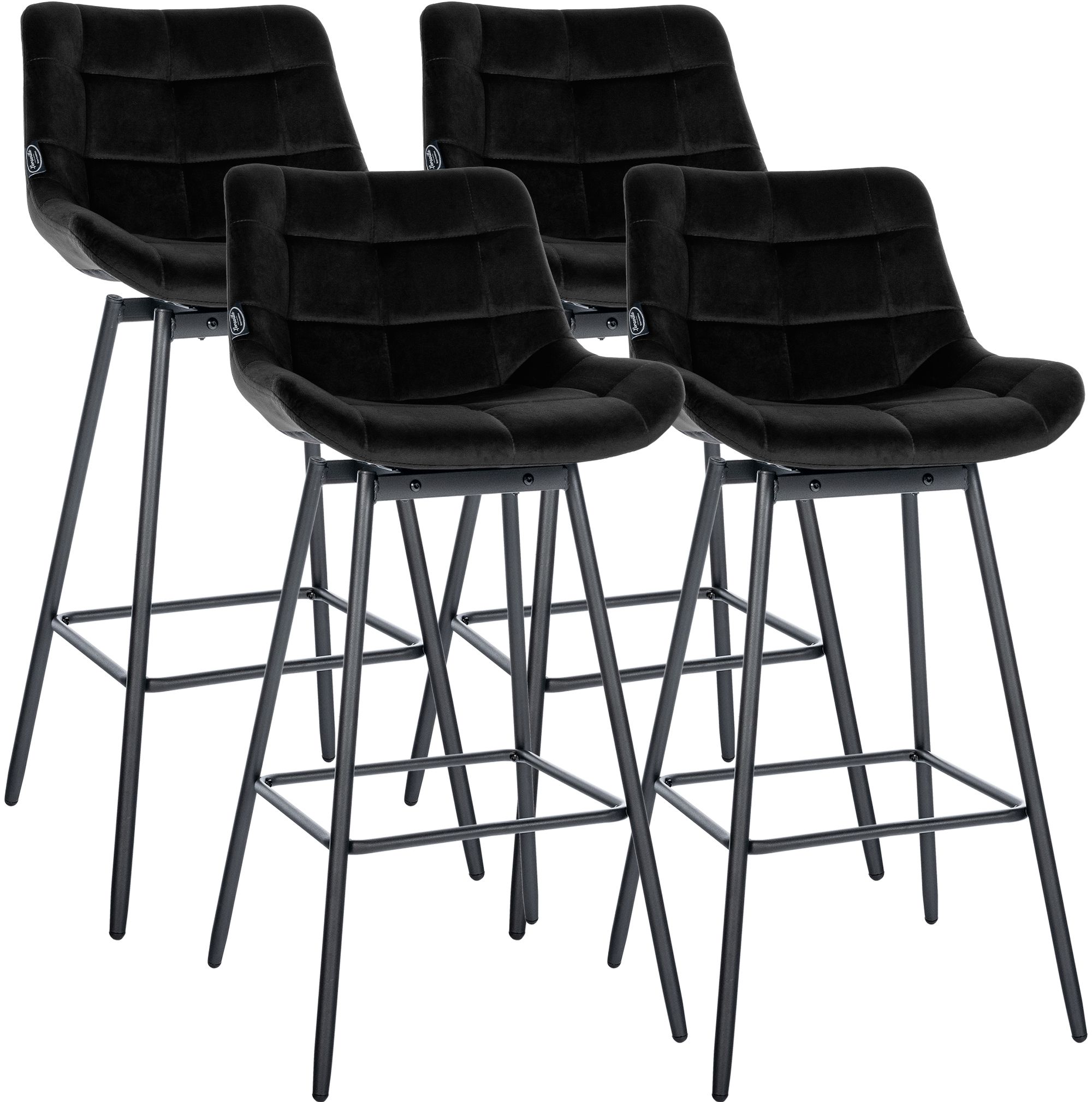 Set van 4 barkrukken Weston, draaibaar