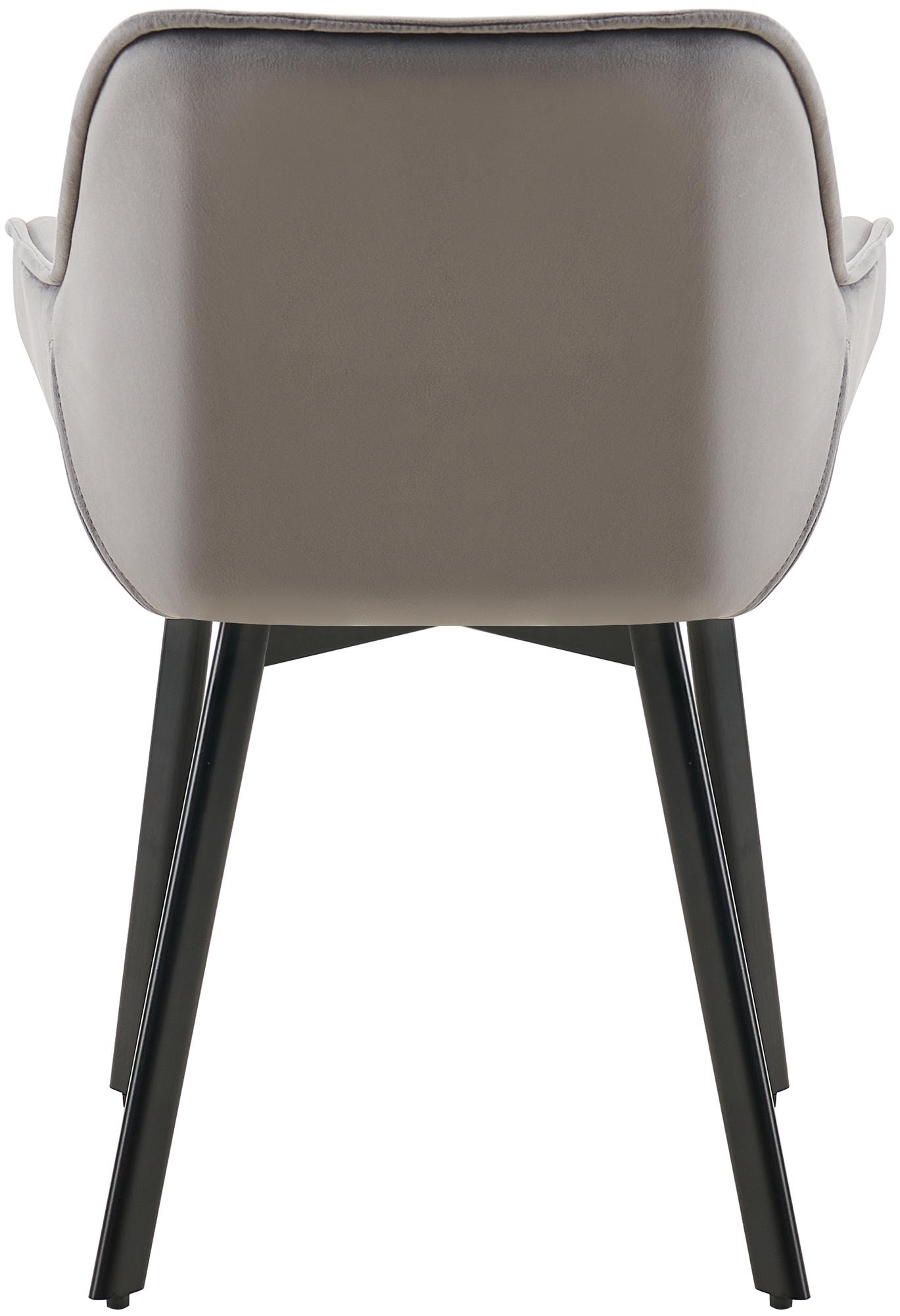 Set van 2 eetkamerstoelen Antigo Fluweel