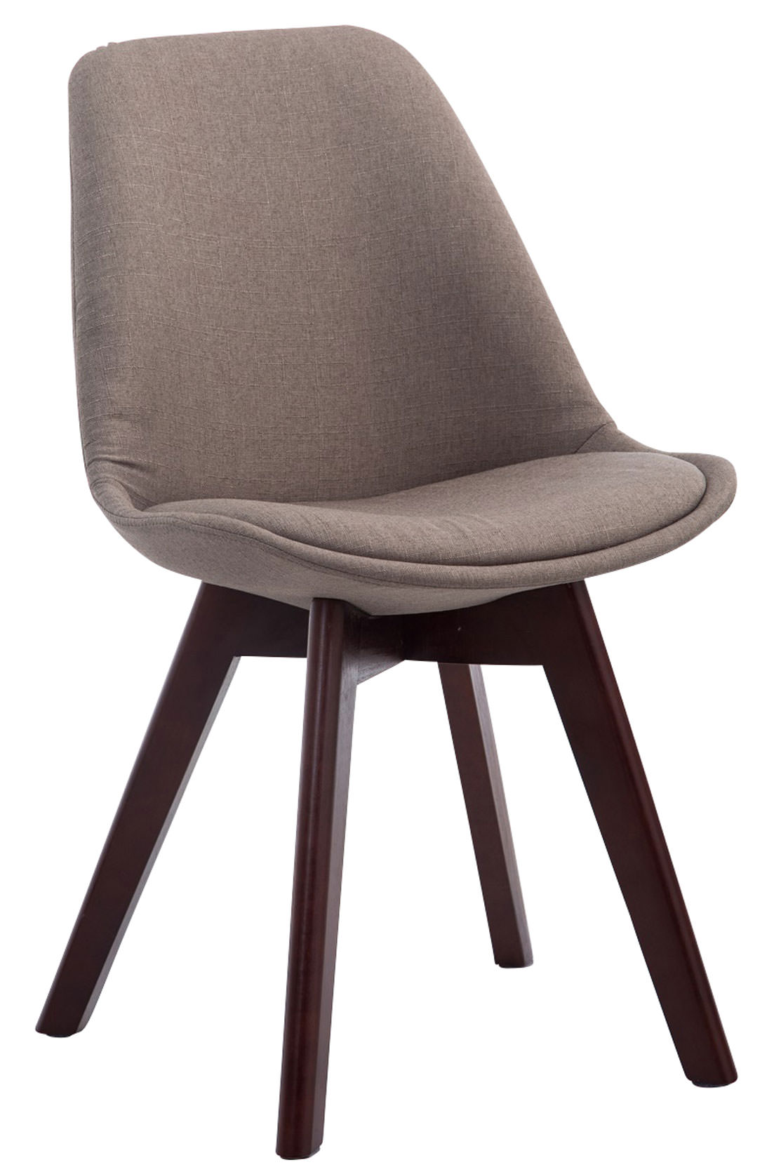 Set van 4 eetkamerstoelen Borneo V2 Stof