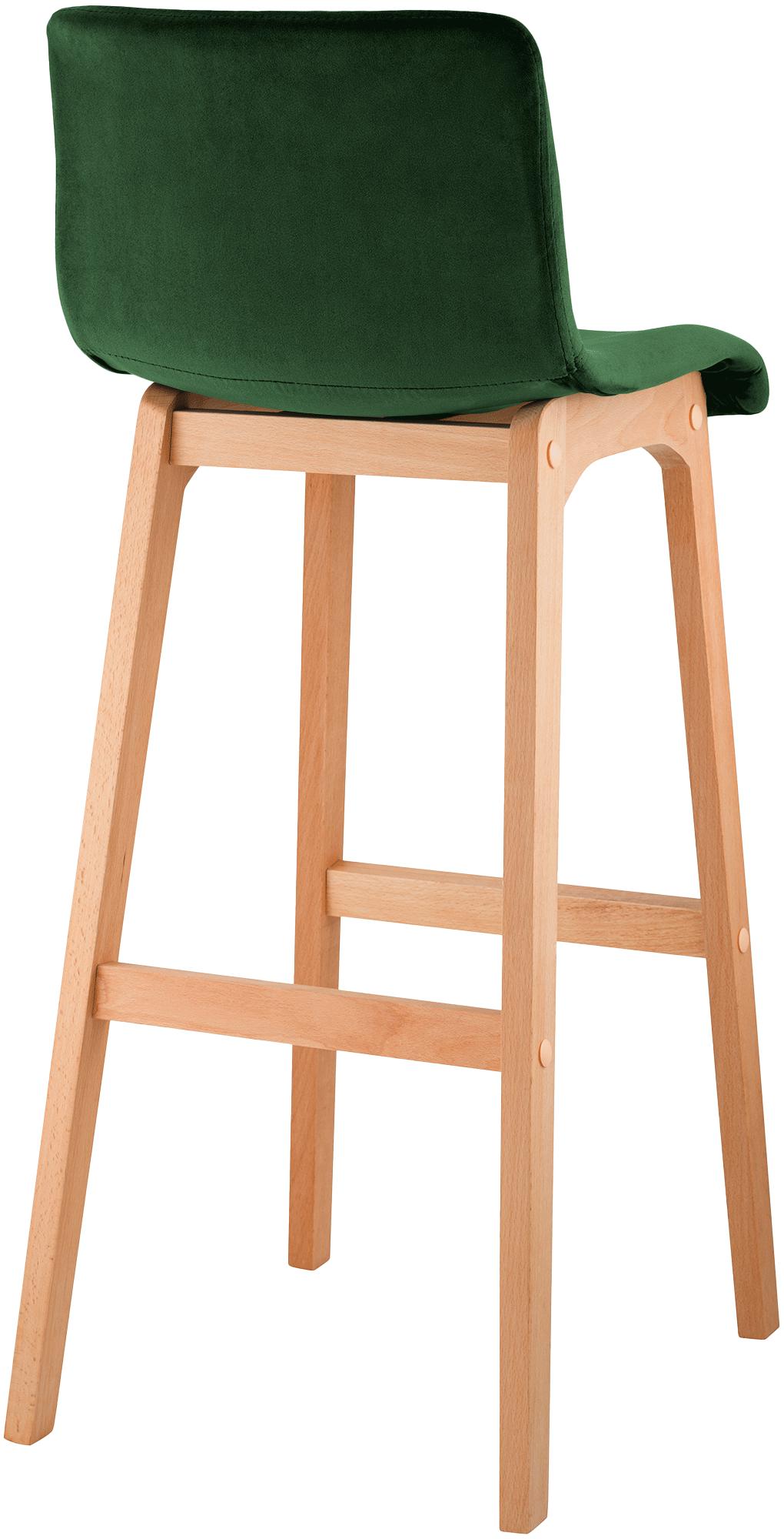 Barkruk Hover Fluweel Vierpoots frame Natura