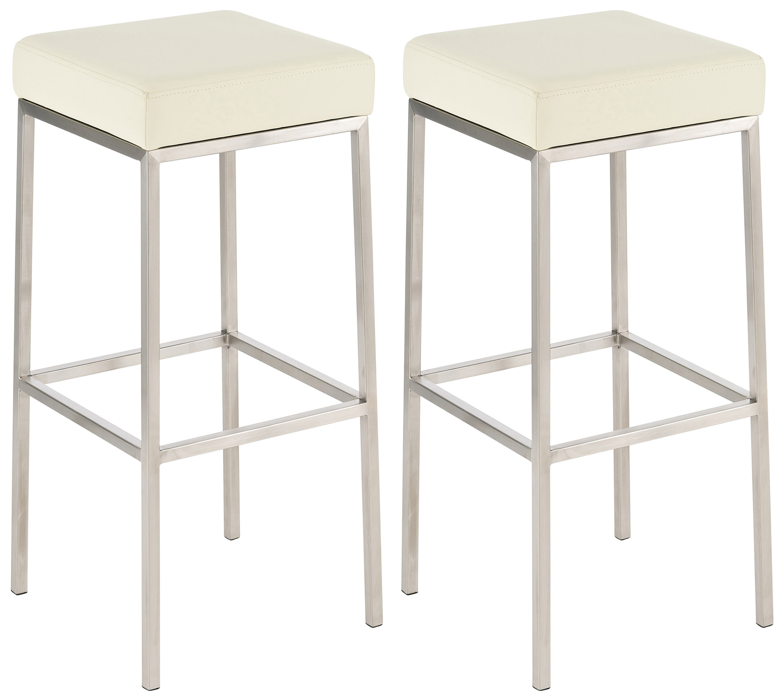 2x Barstoel Montreal Kunstleer