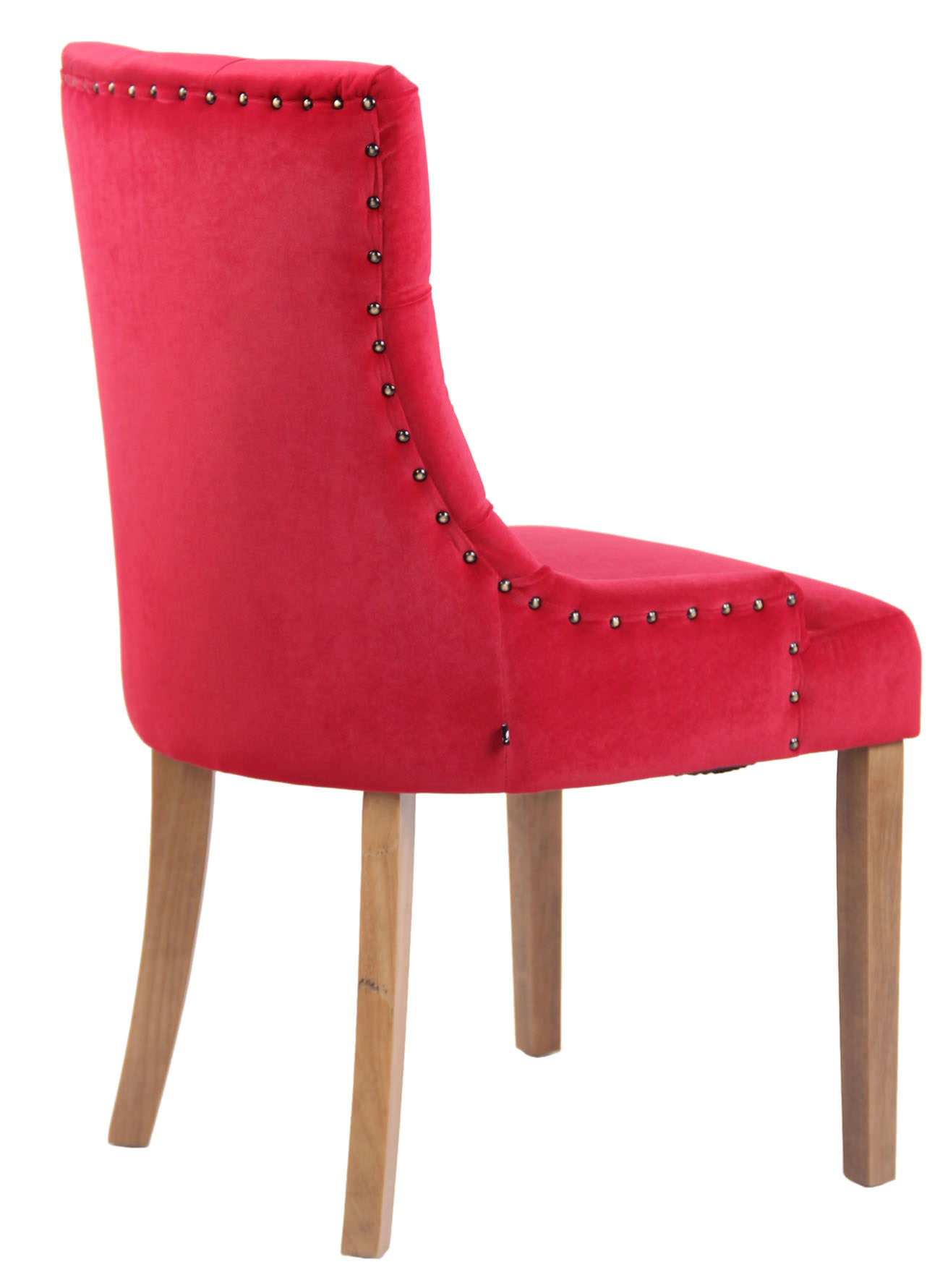 Set van 4 eetkamerstoelen Aberdeen Fluweel