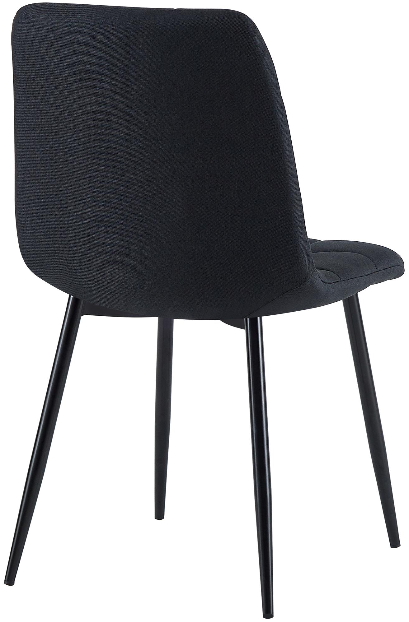 Set van 4 eetkamerstoelen Antibes stof