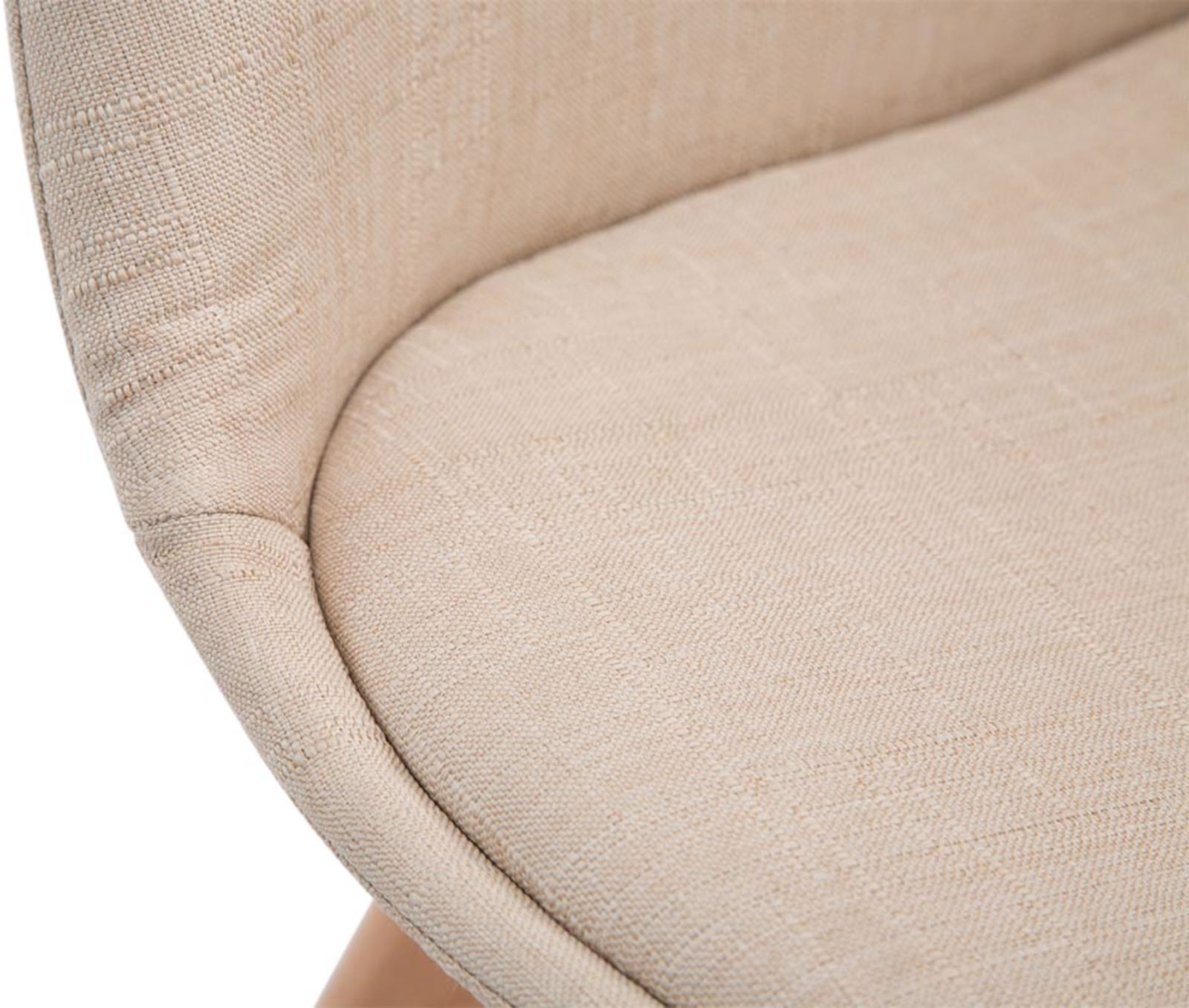 Set van 4 eetkamerstoelen Borneo V2 Stof