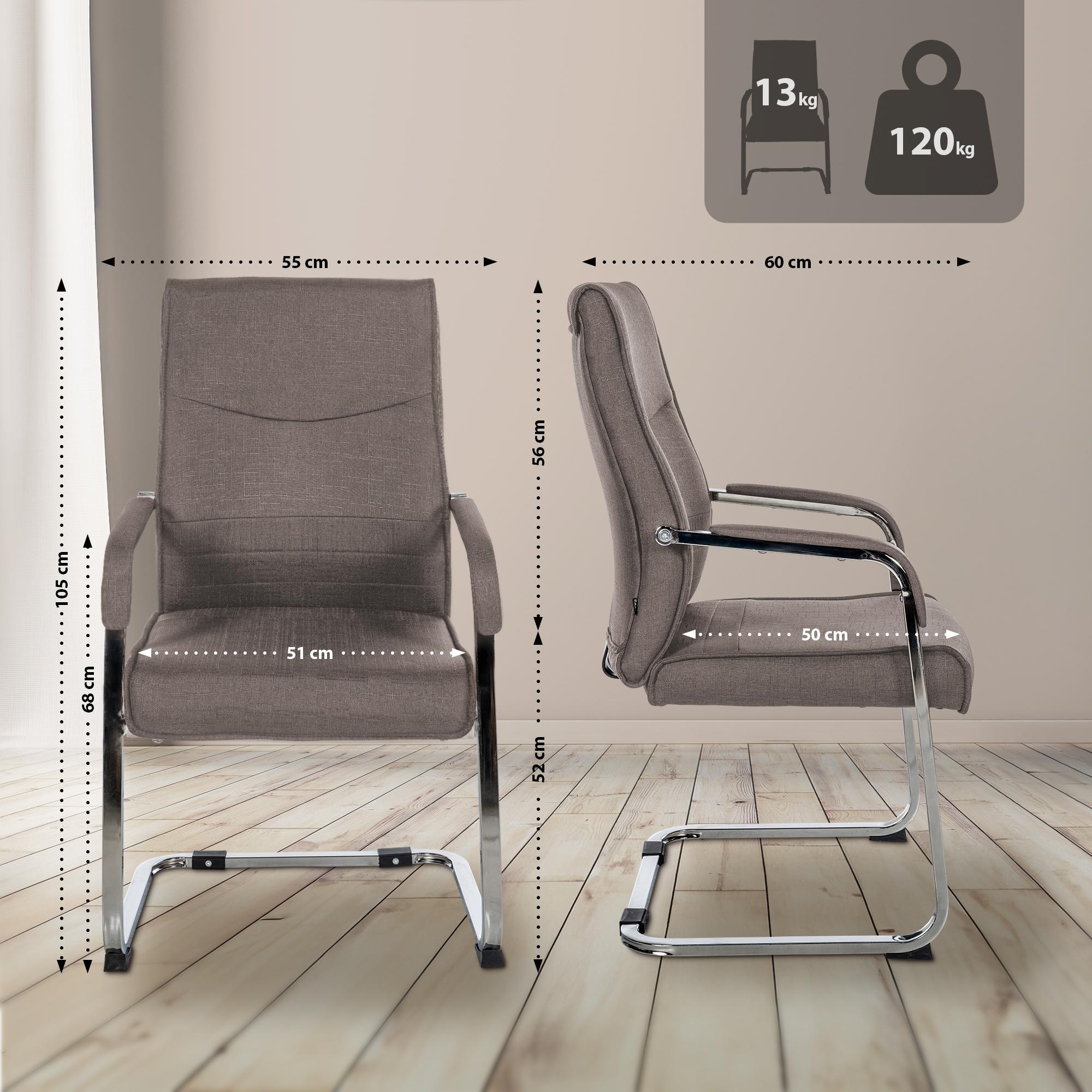 Set van 2 Eetkamerstoelen Hobart