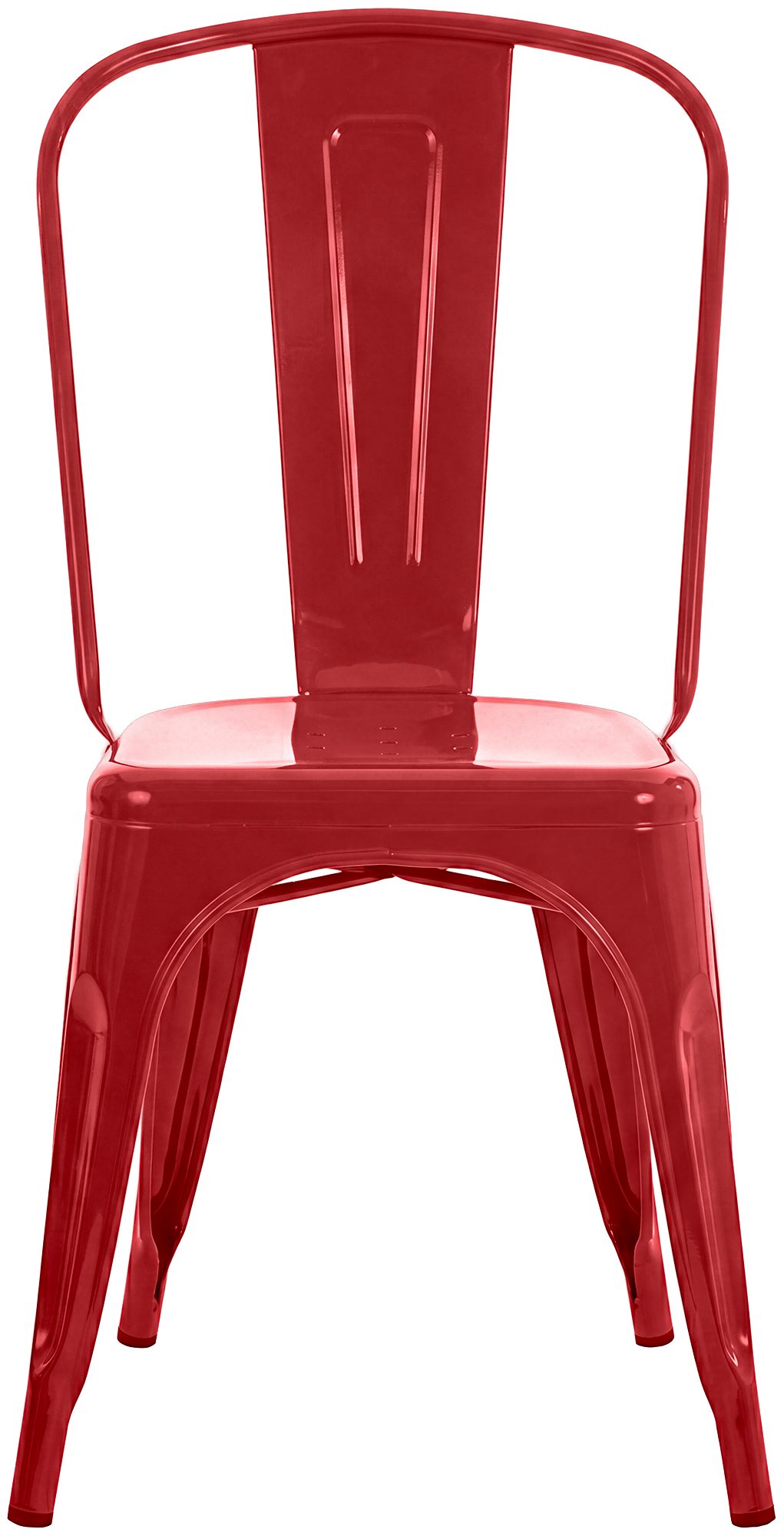 Set van 4 stapelstoelen Benedikt