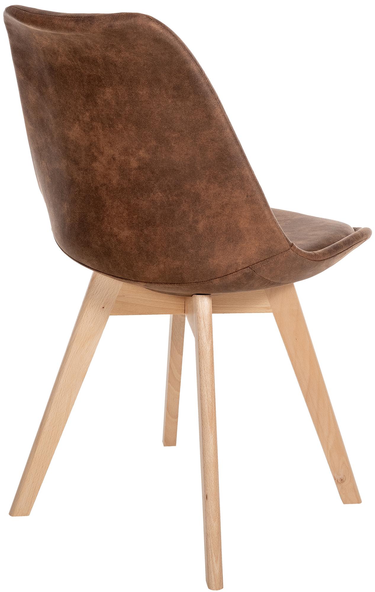 4-delige set Linares eetkamerstoelen