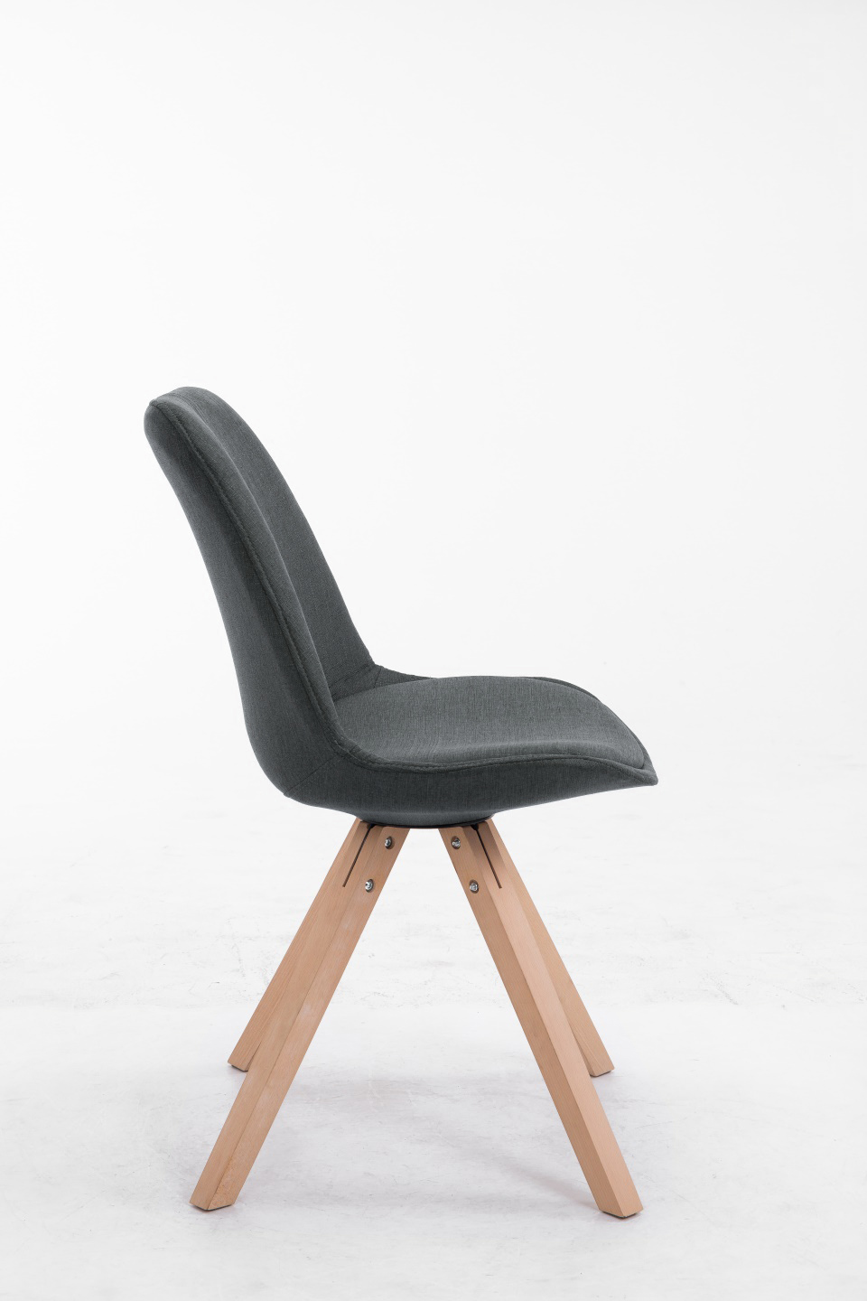 Bezoekersstoel Toulouse Vierkant frame Stof