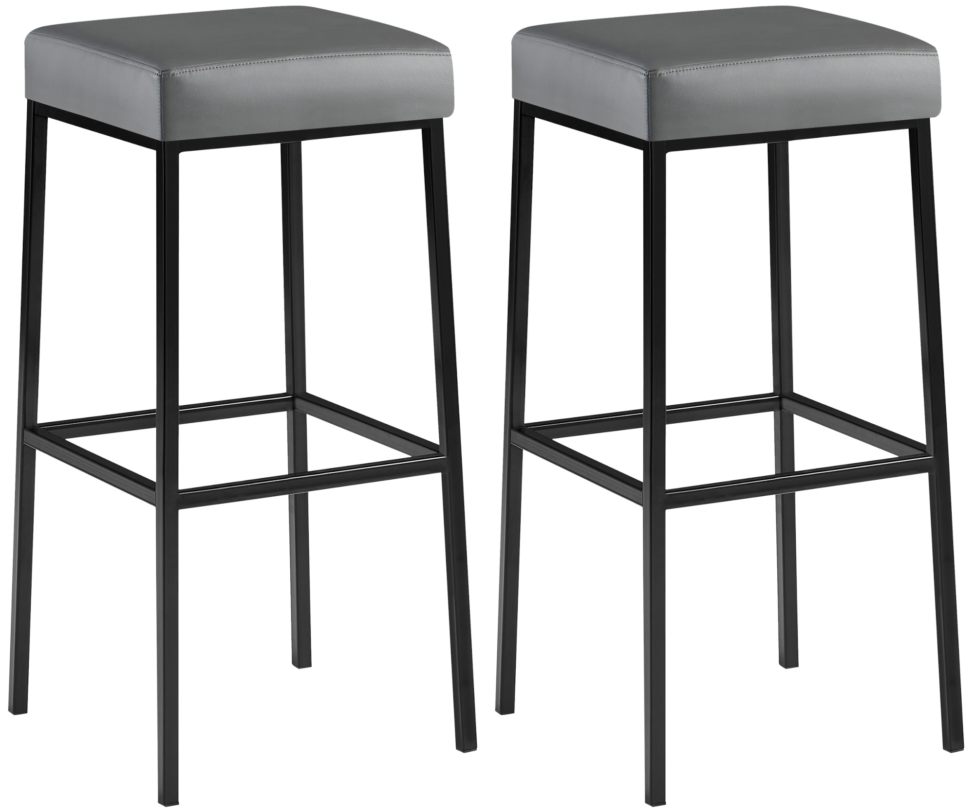 2x Barstoel Montreal Kunstleer