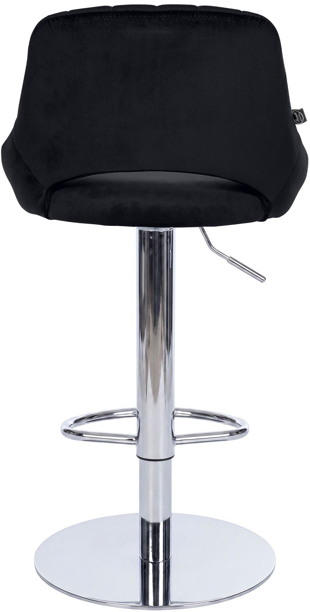 Set van 2 barkrukken Milet chroom met extra zware voet