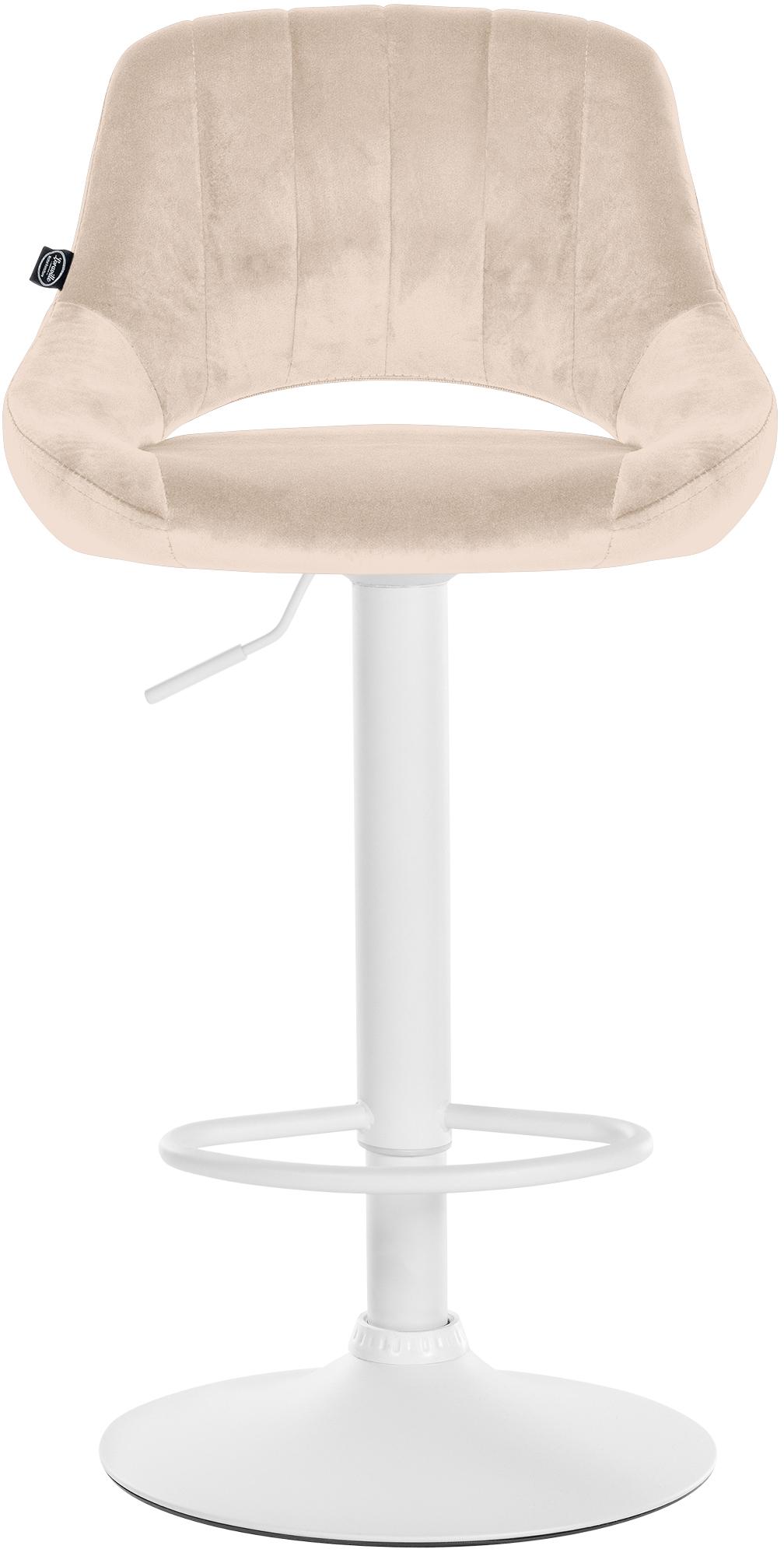 Set van 2 Barkrukken Milet Fluweel