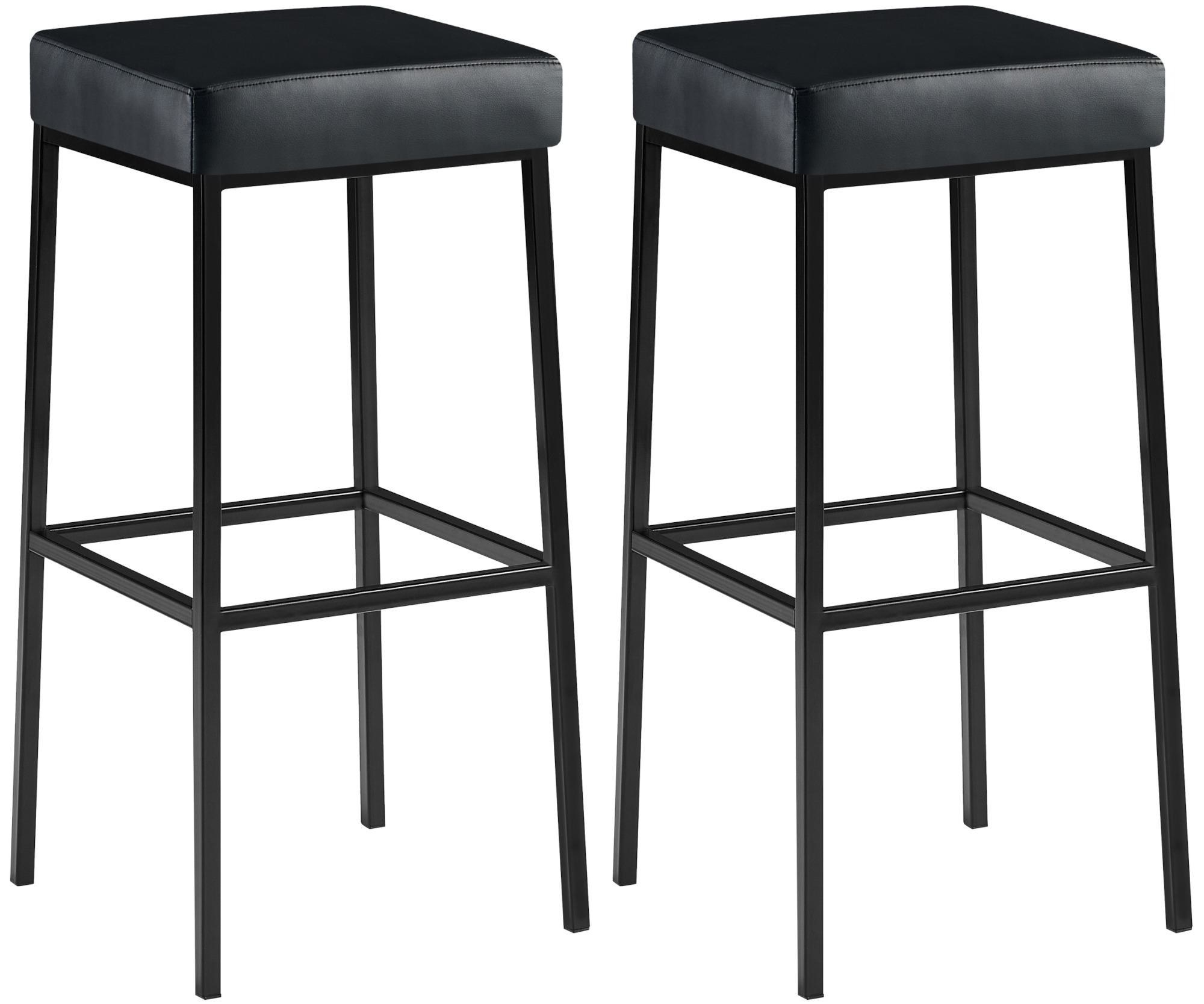 2x Barstoel Montreal Kunstleer