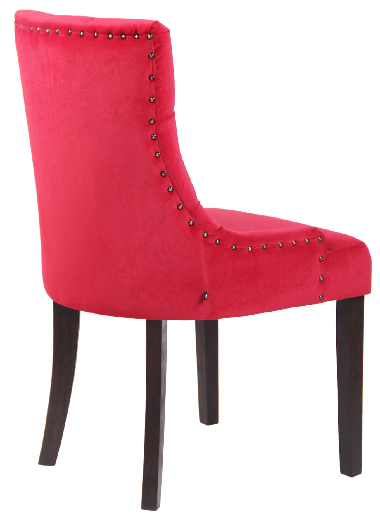 Set van 4 eetkamerstoelen Aberdeen Fluweel