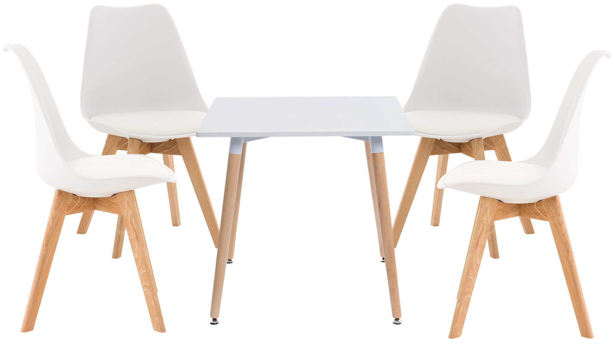 Eettafel met stoelen Lente