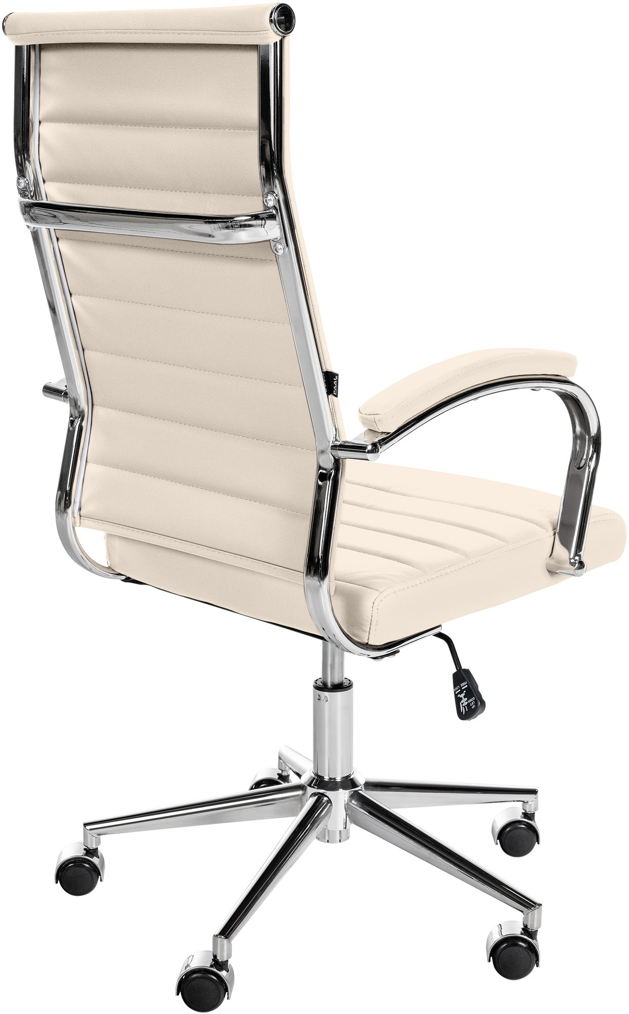 Bureaustoel Mollis Echt leer