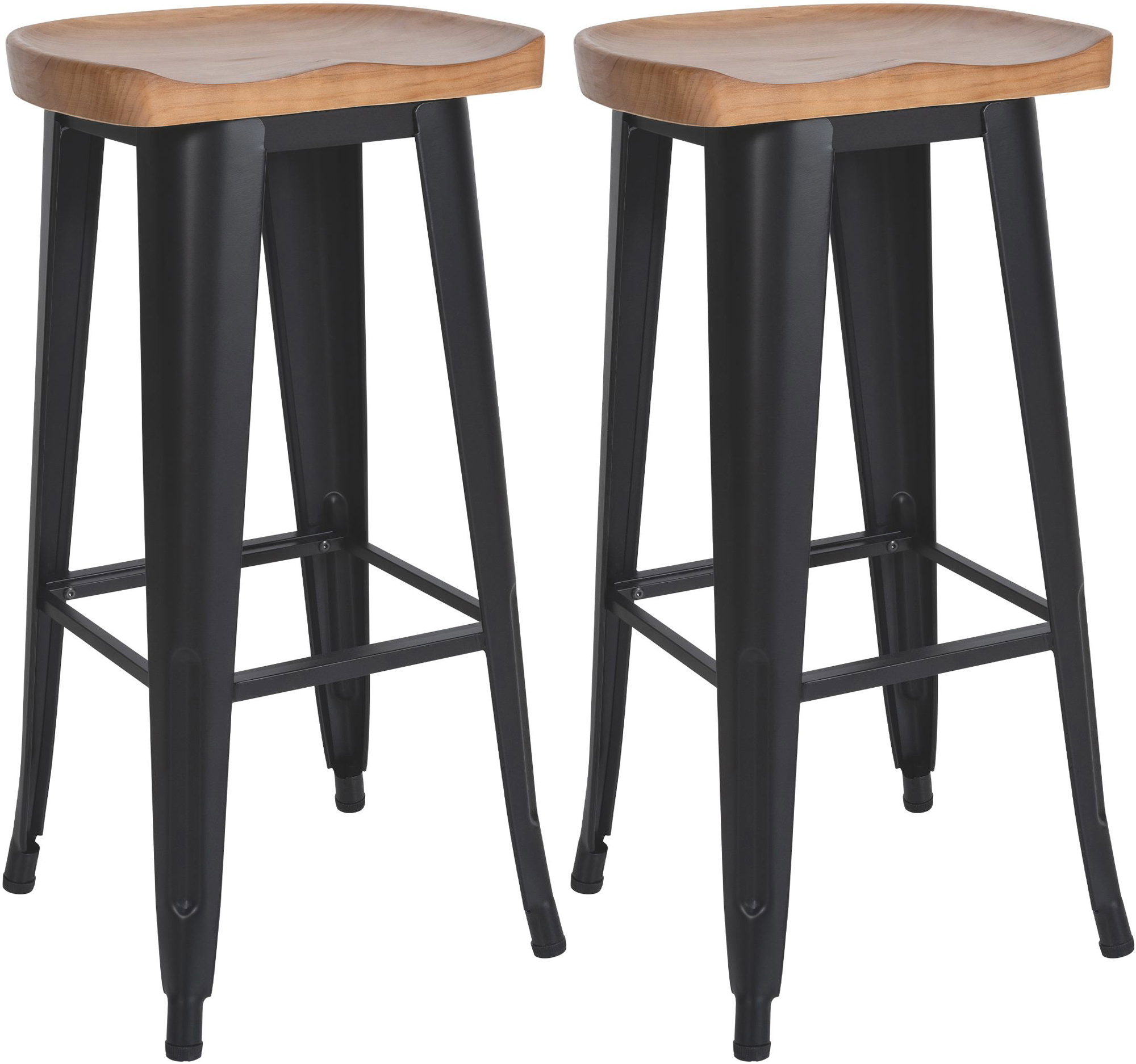 Set van 2 Barkrukken Clara