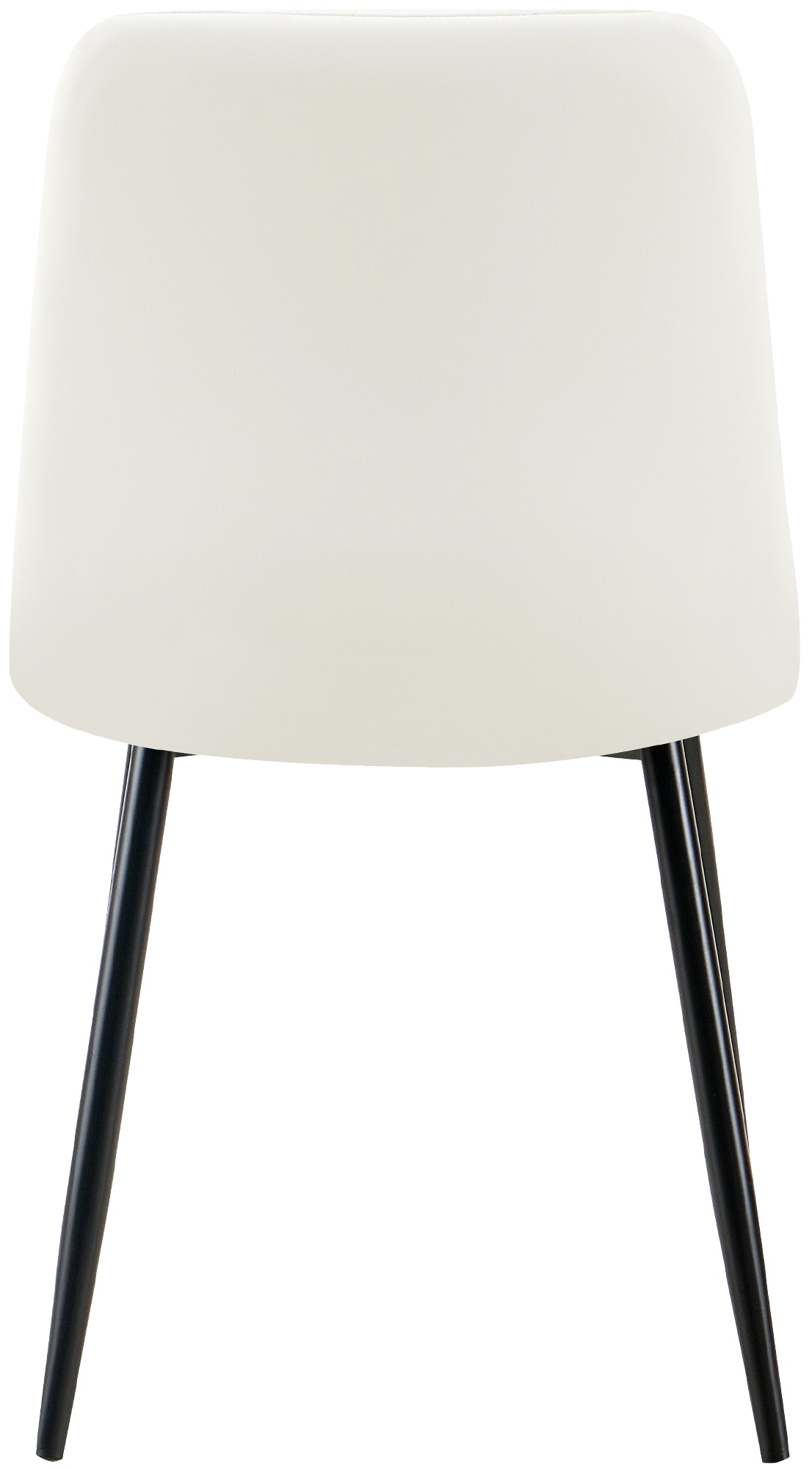 Set van 4 eetkamerstoelen Antibes kunstleer