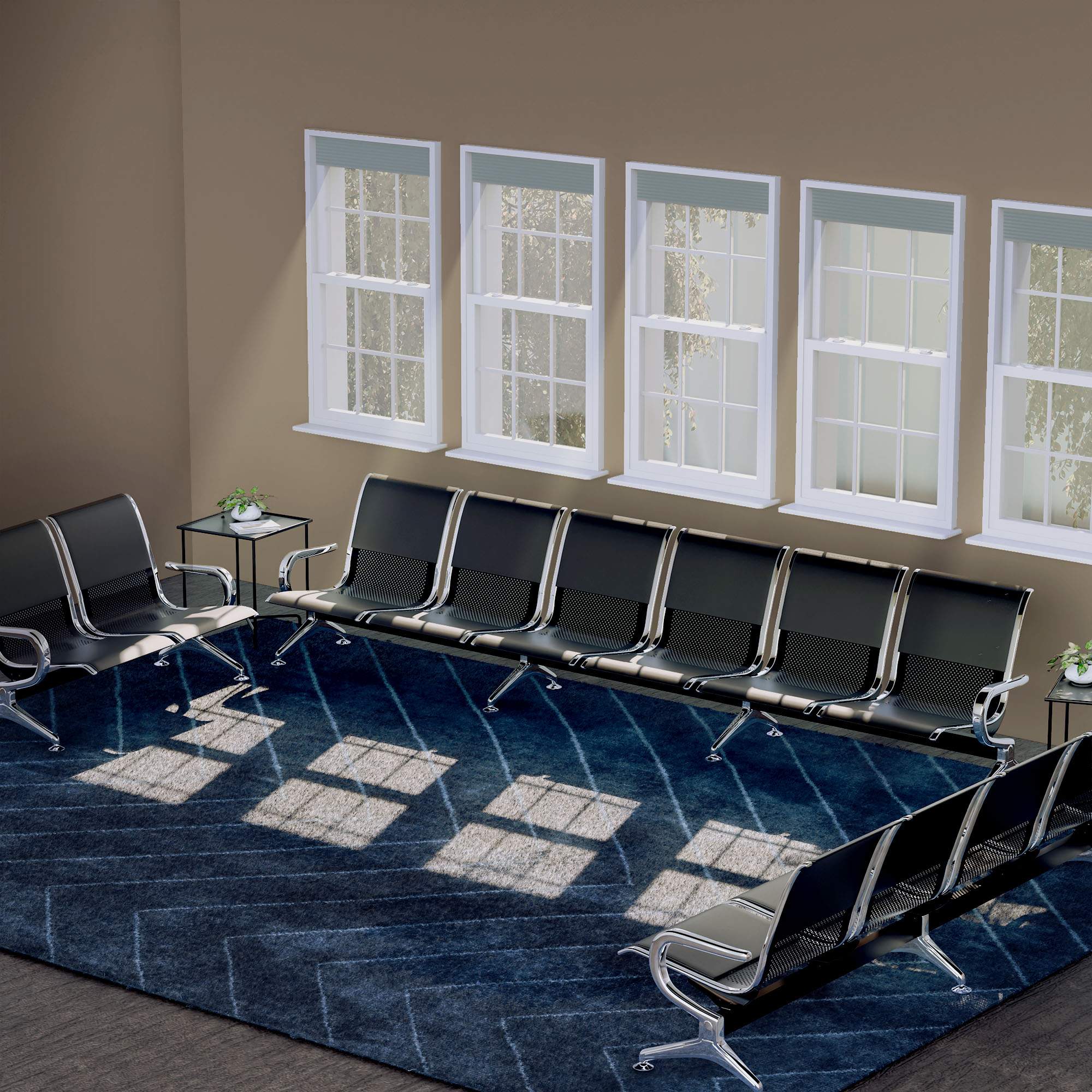 Wachtbank Airport Kunstleer