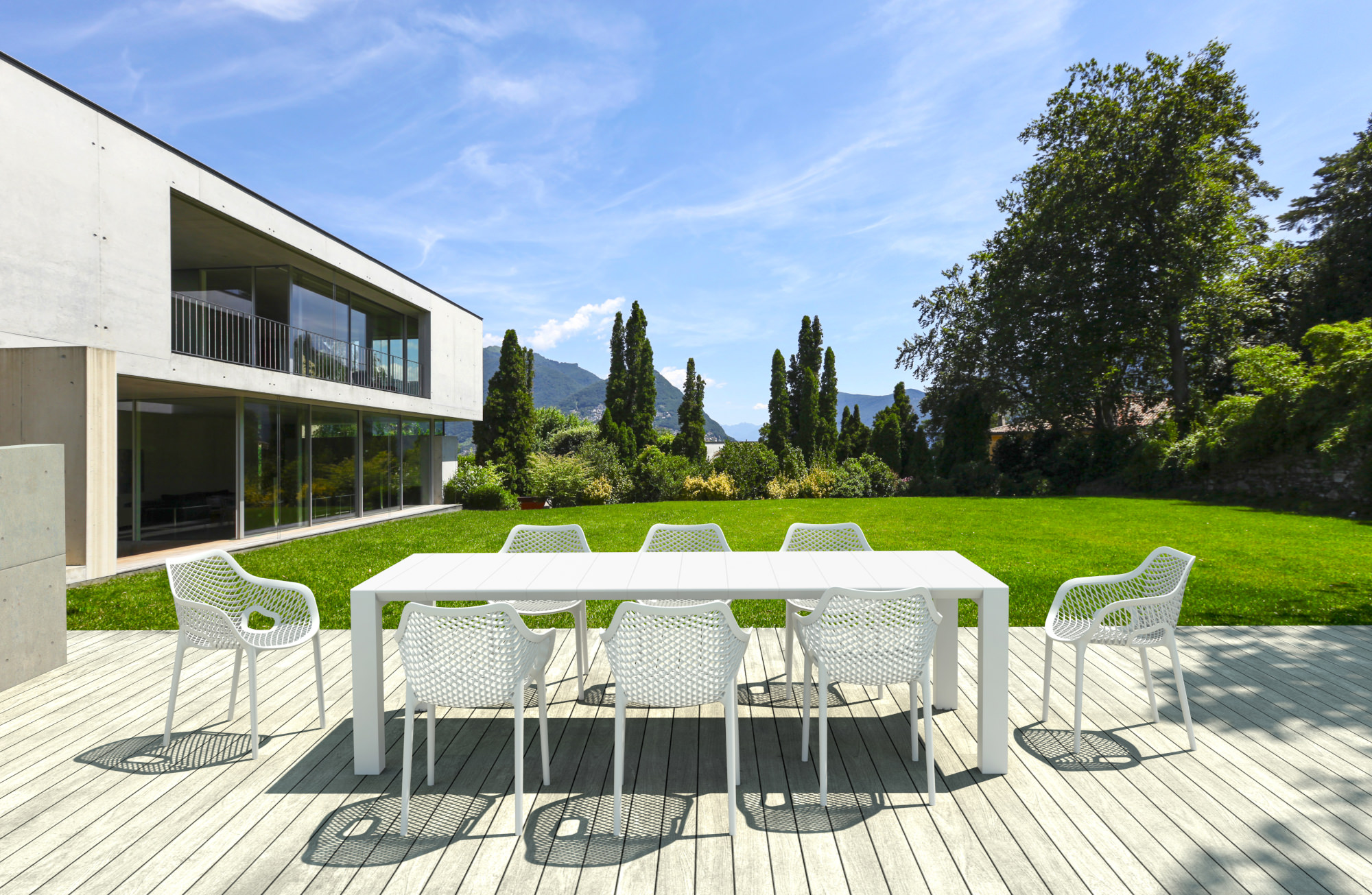 4-delige set stoelen Air XL