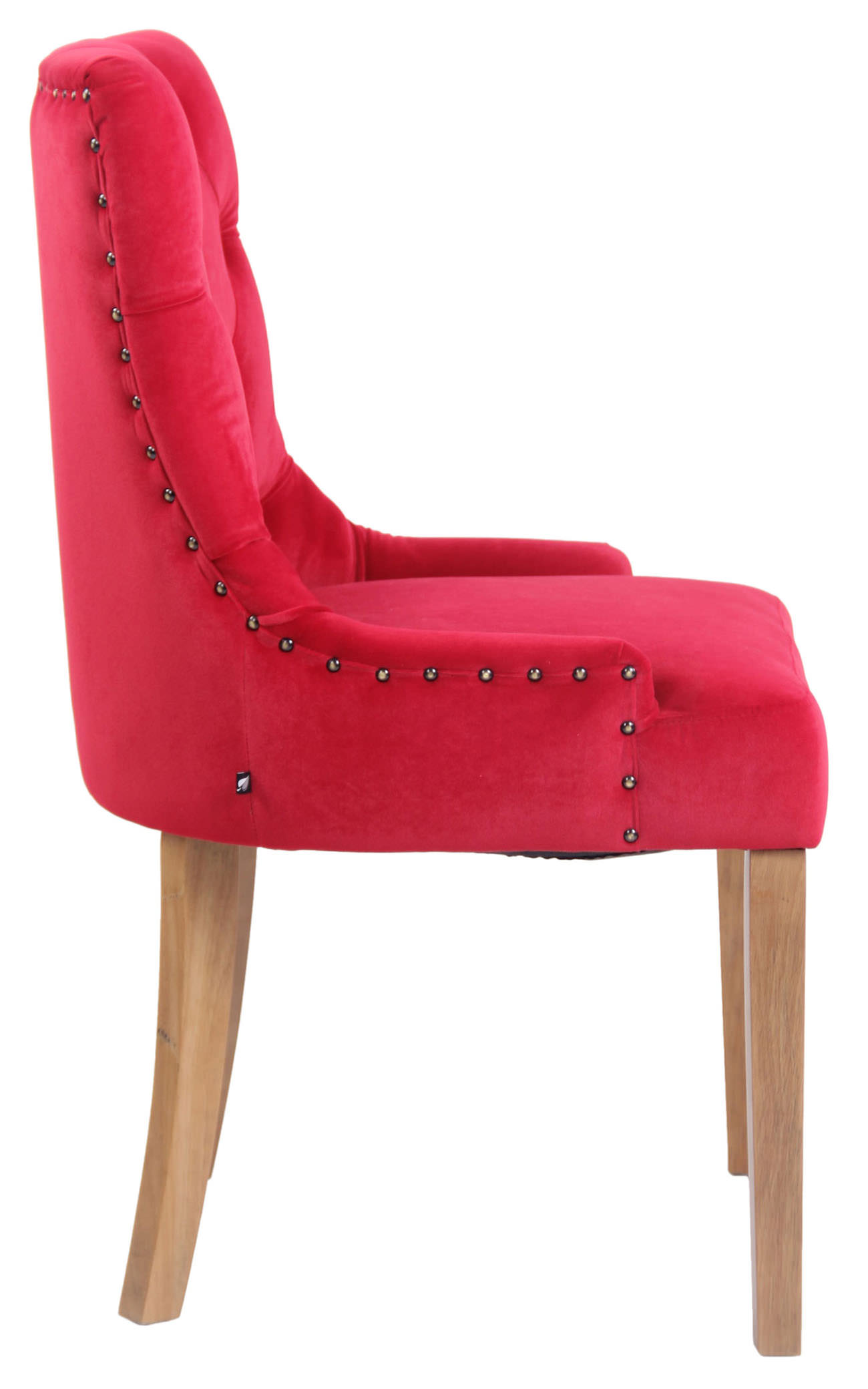 Set van 4 eetkamerstoelen Aberdeen Fluweel