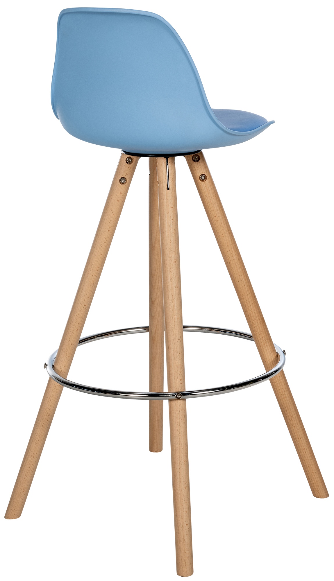 Barkruk Corbin kunstleer rond