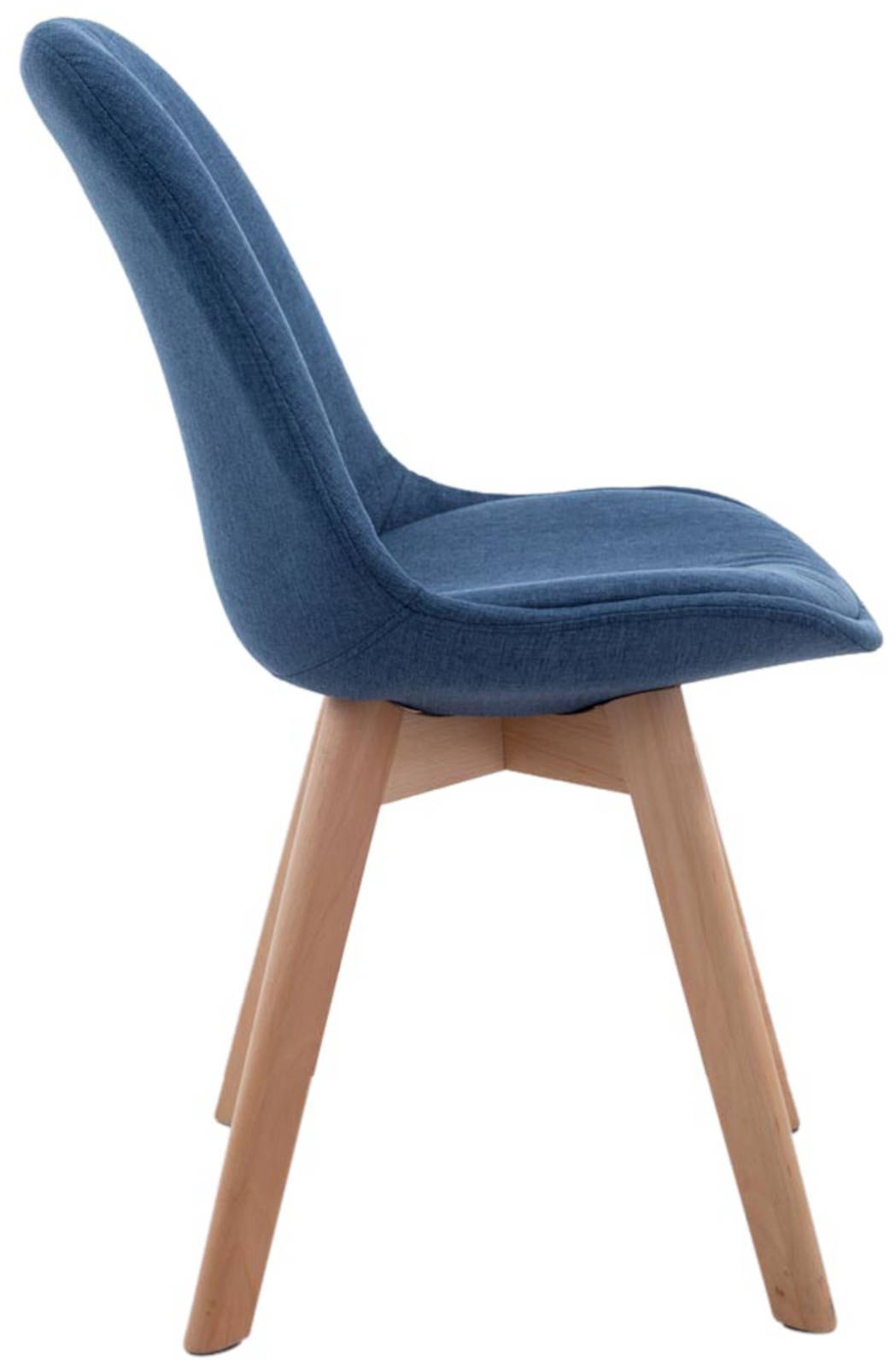 Set van 4 eetkamerstoelen Borneo V2 Stof