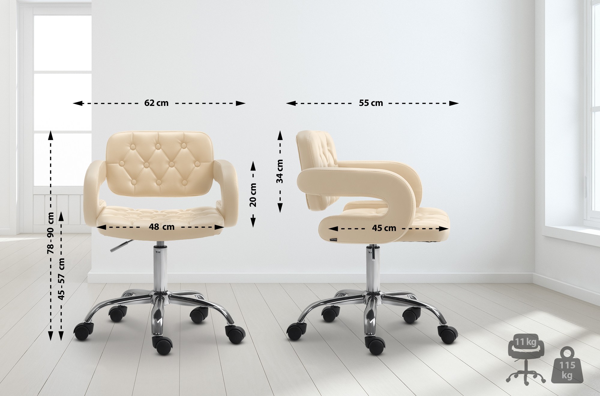 Lounger Dublin Kunstleer