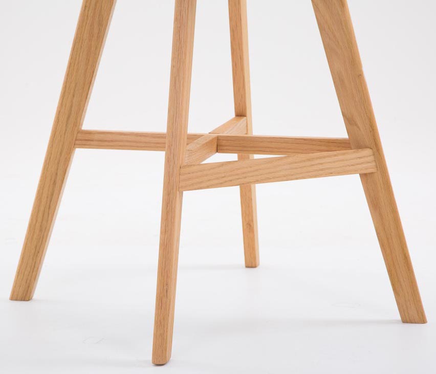 Set van 2 barkrukken Cannes Kunststof