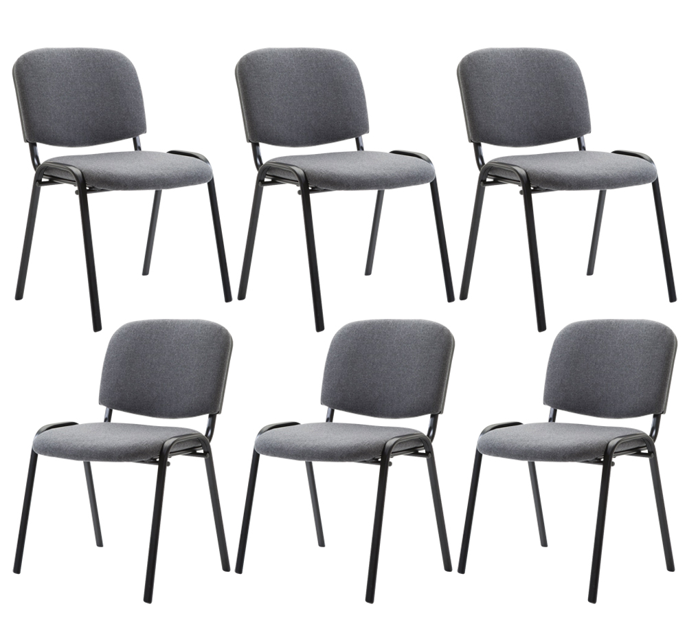 Ken set van 6 bezoekersstoelen