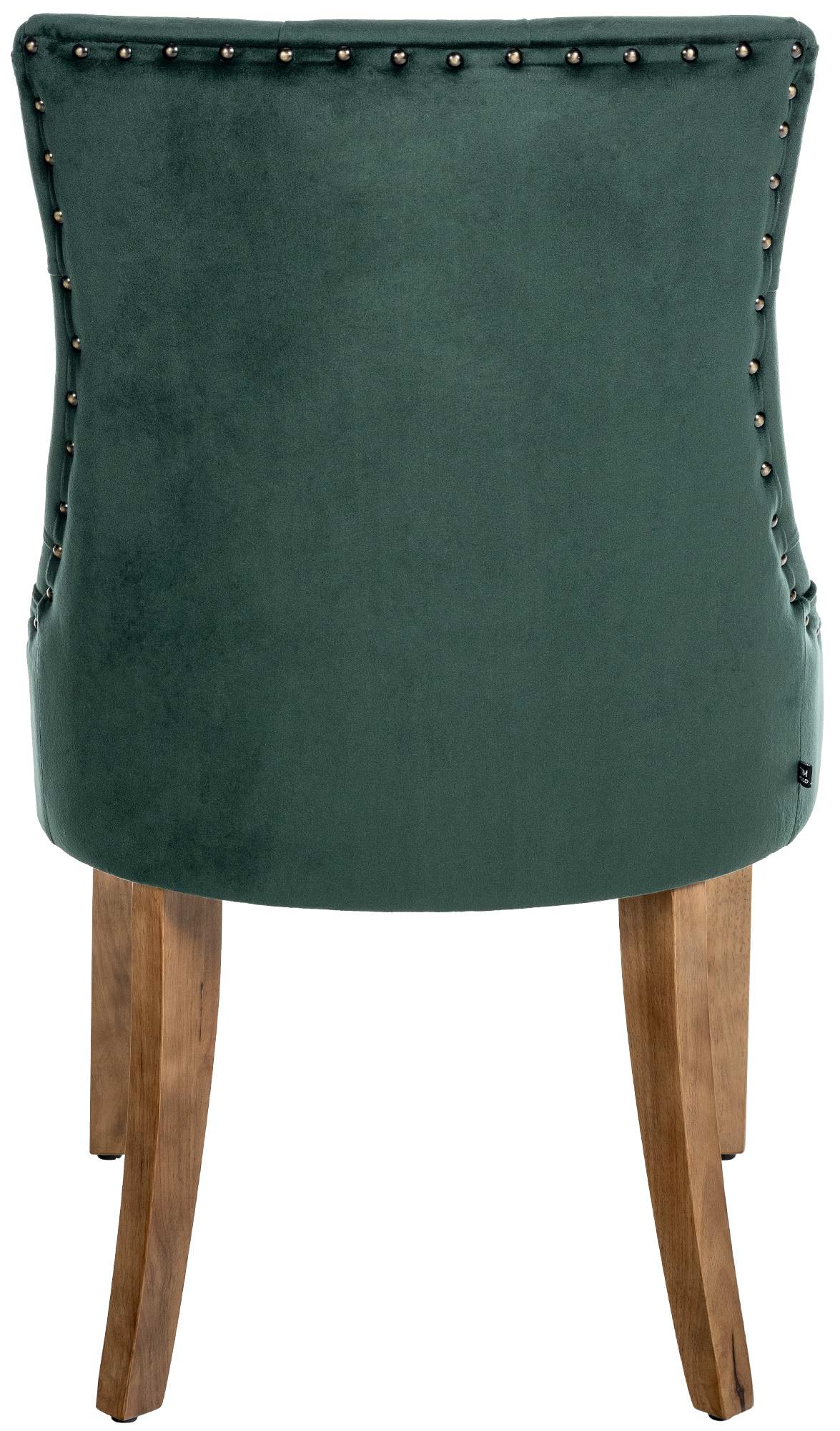 Set van 4 eetkamerstoelen Aberdeen Fluweel