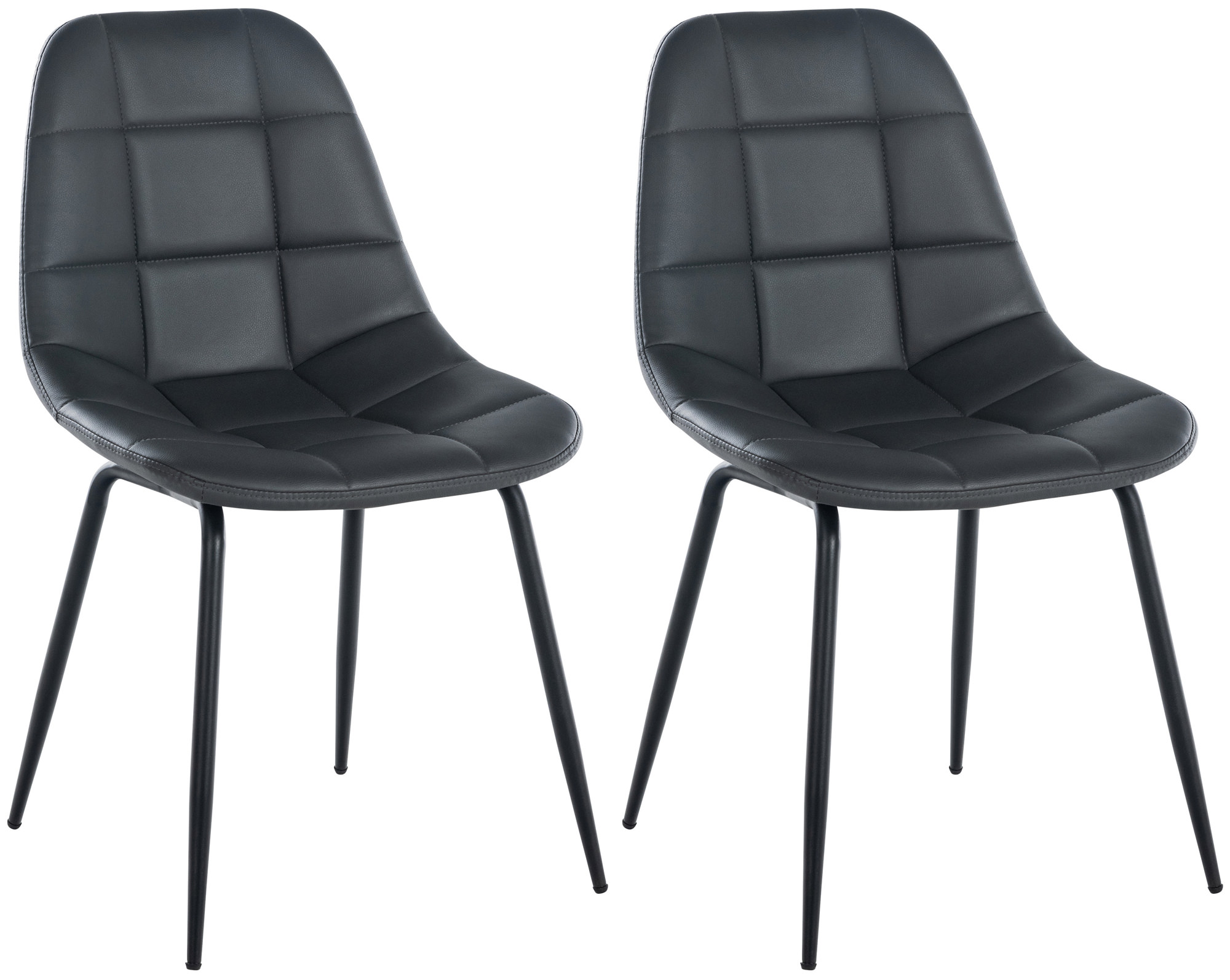 Set van 2 Eetkamerstoelen Tom