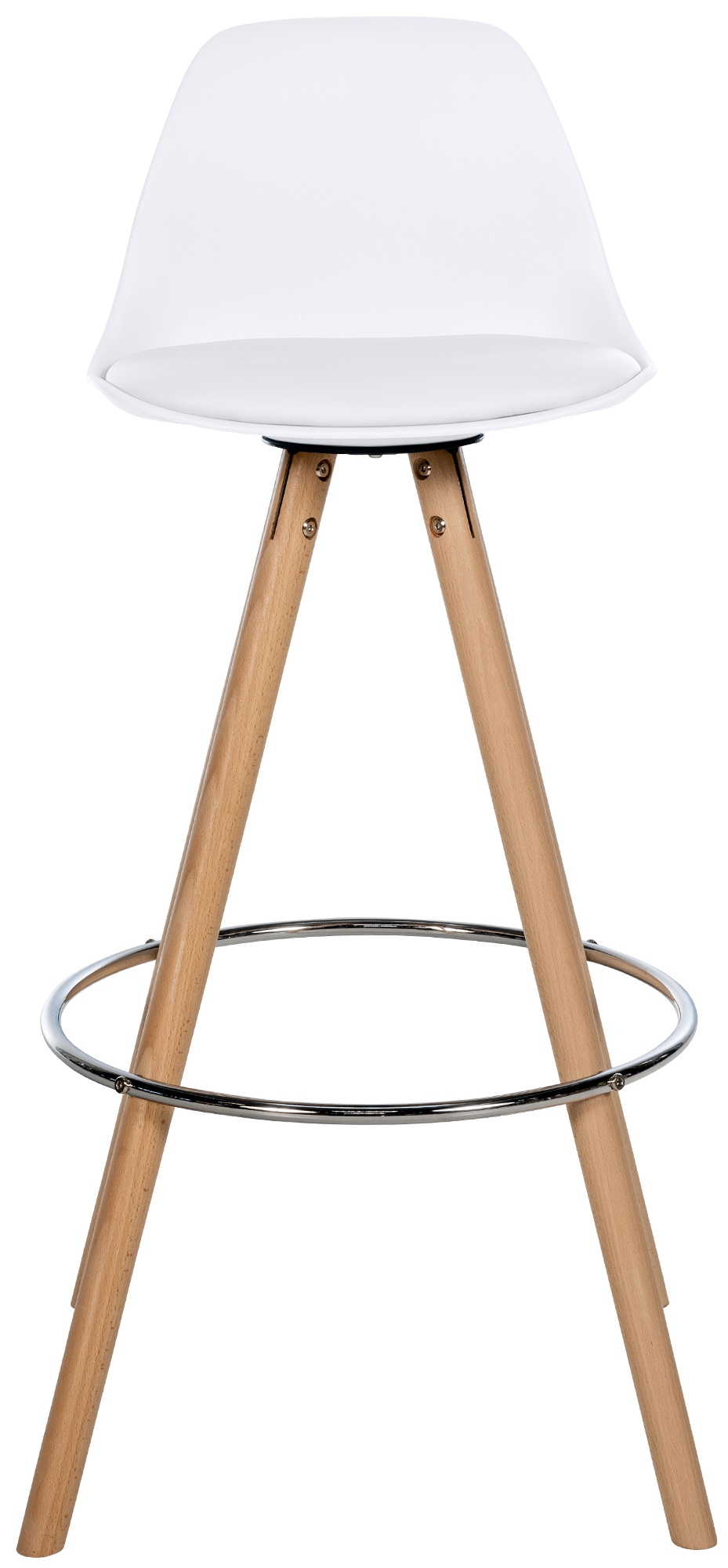 Barkruk Corbin kunstleer rond