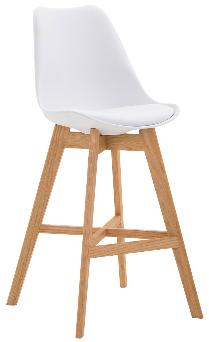Set van 2 barkrukken Cannes kunststof / kunstleder