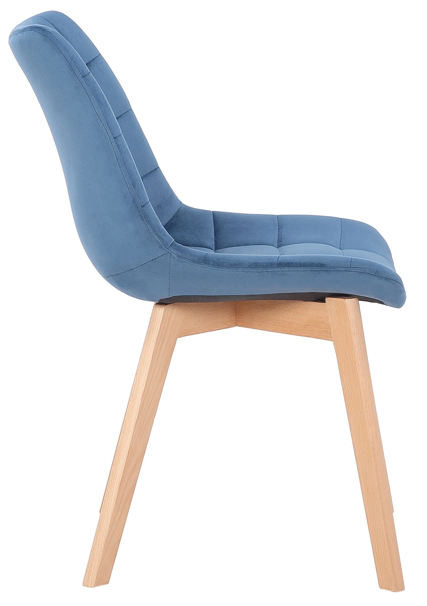Set van 2 Eetkamerstoelen Passaic Fluweel