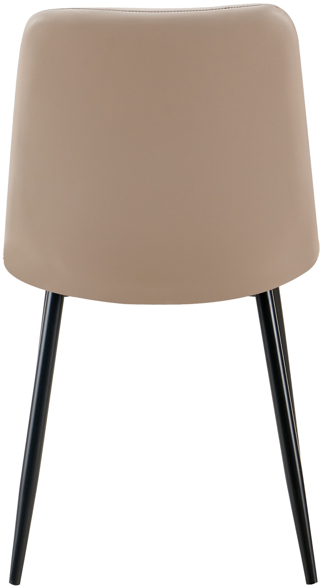 Set van 4 eetkamerstoelen Antibes kunstleer