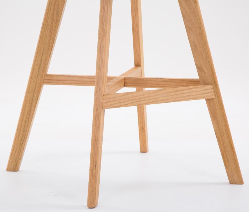 Set van 2 barkrukken Cannes Kunststof