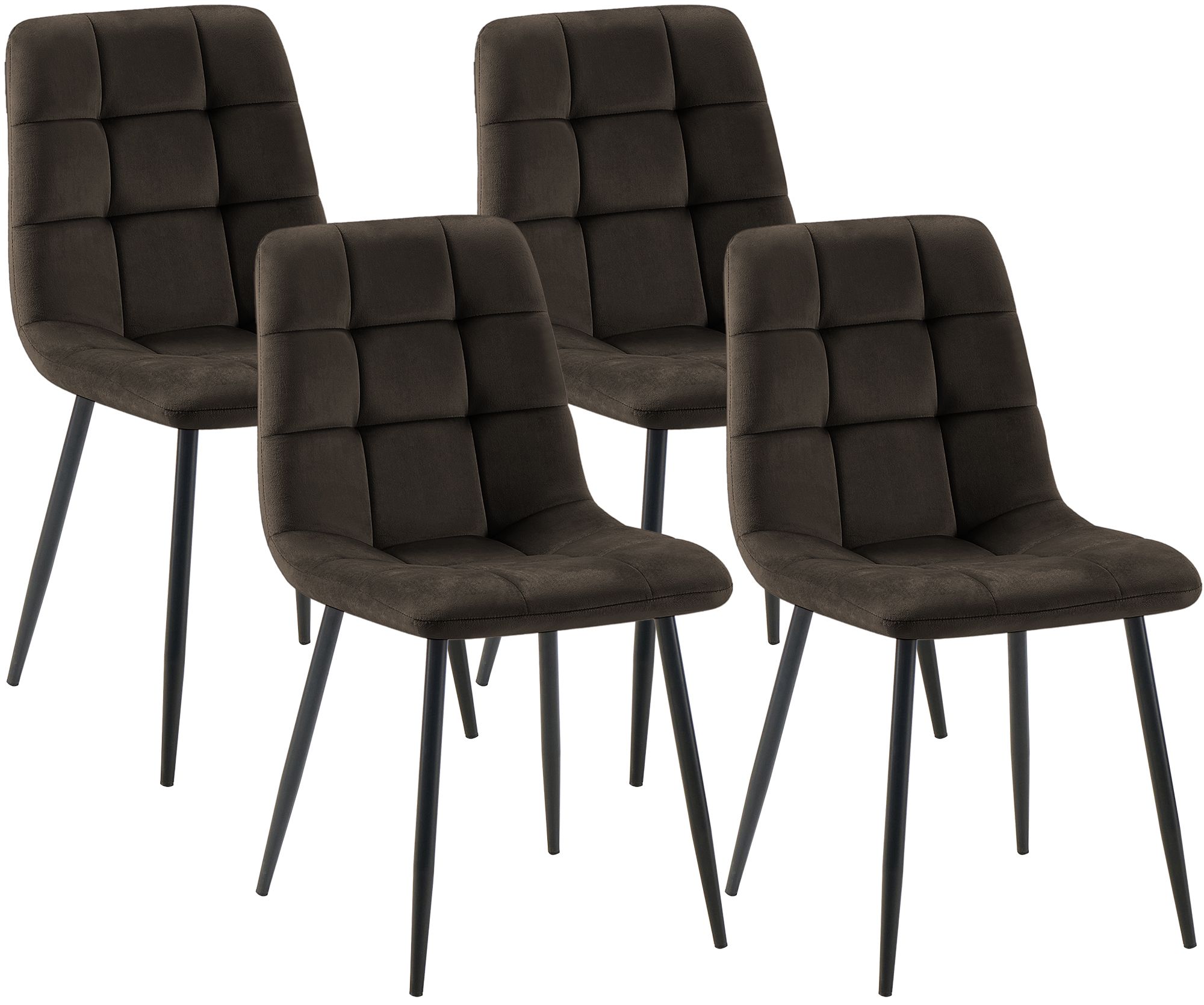 Set van 4 eetkamerstoel Tilde