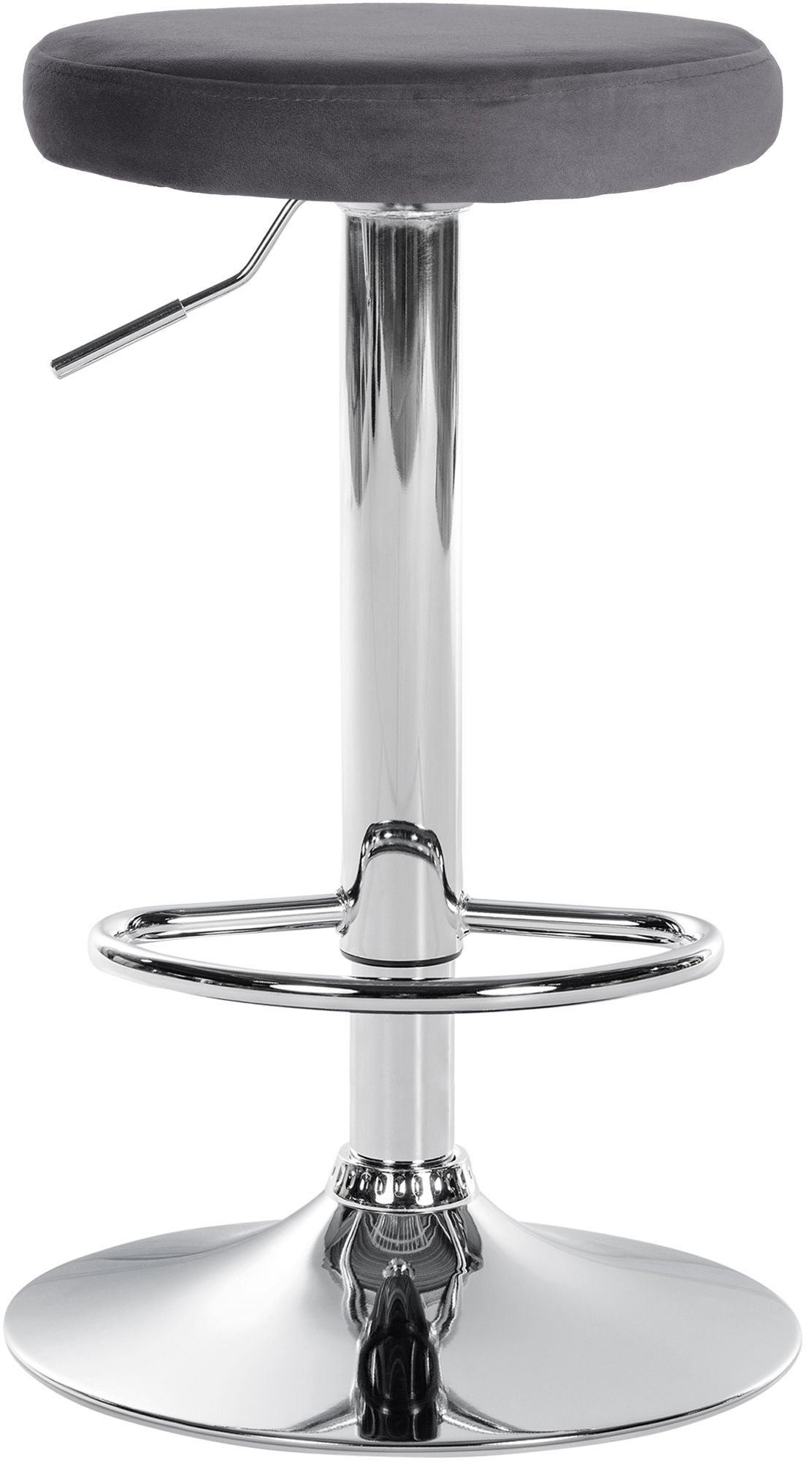 Set van 2 barkrukken Ponte fluweel