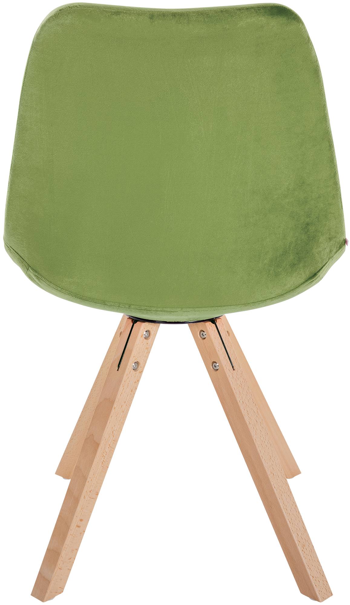 Set van 4 eetkamerstoelen Sofia fluweel