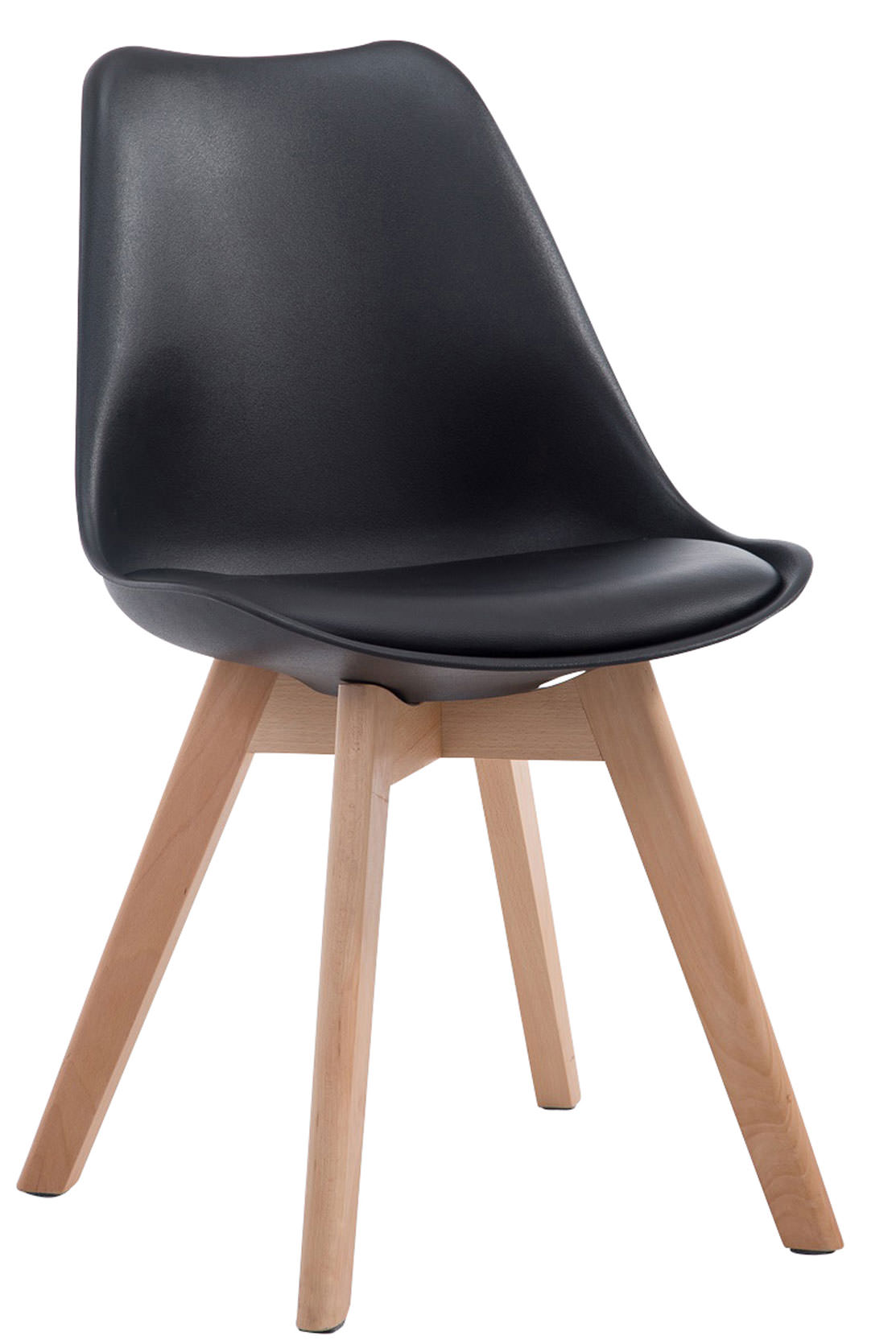 Set van 4 Eetkamerstoelen Borneo - Kunstleer
