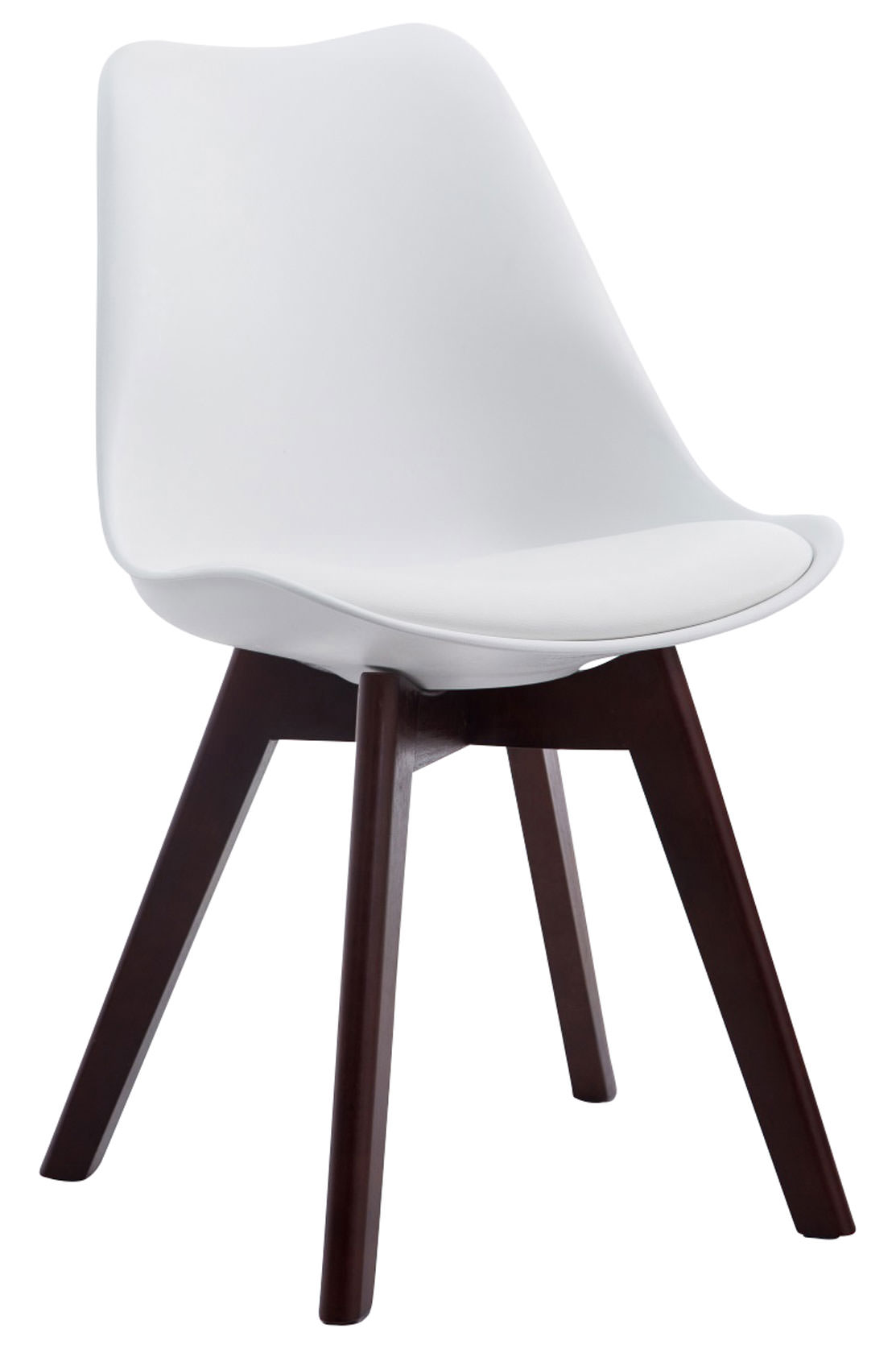 Set van 4 Eetkamerstoelen Borneo - Kunstleer